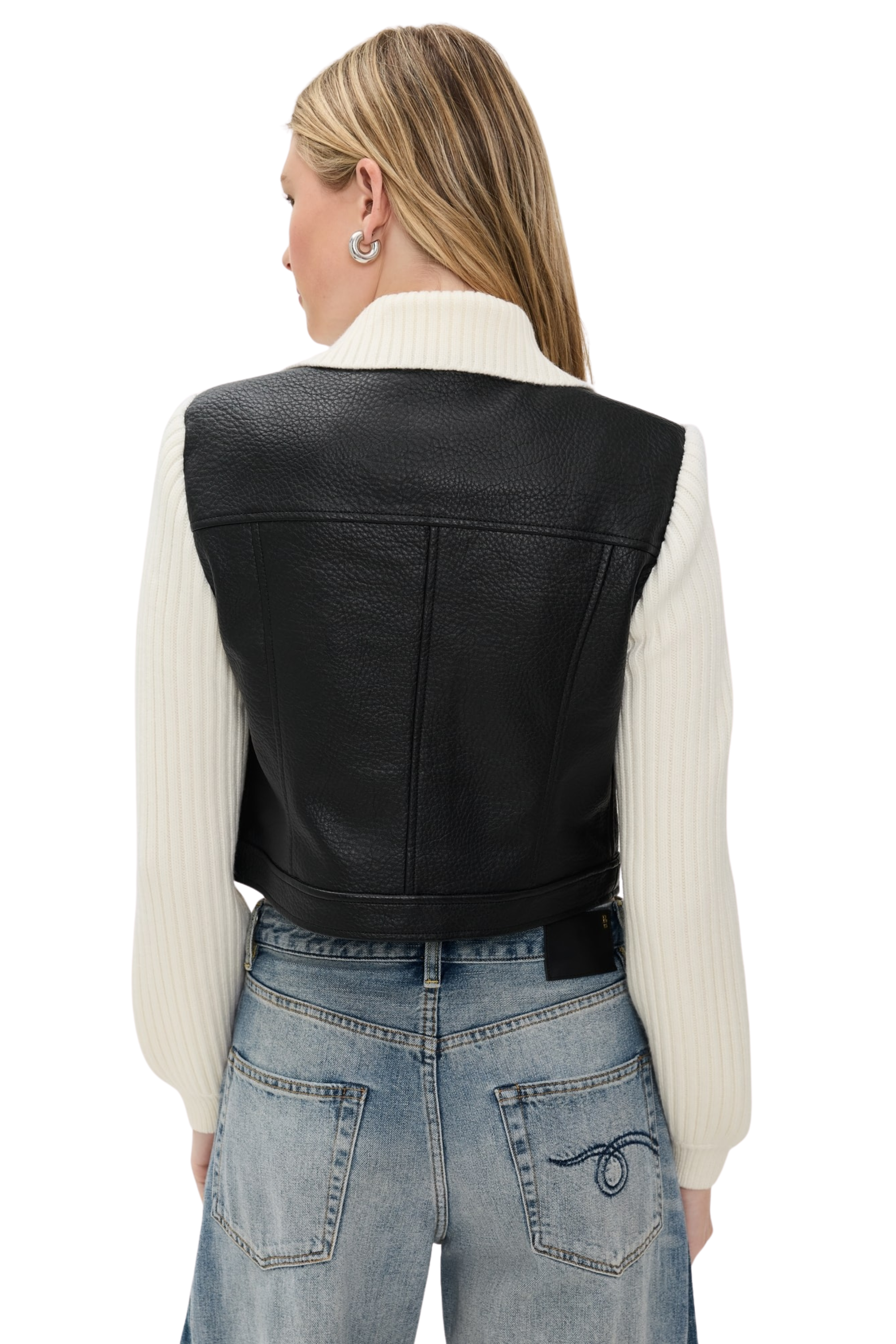 Cinq a Sept Knit Sleeve Ciara Jacket