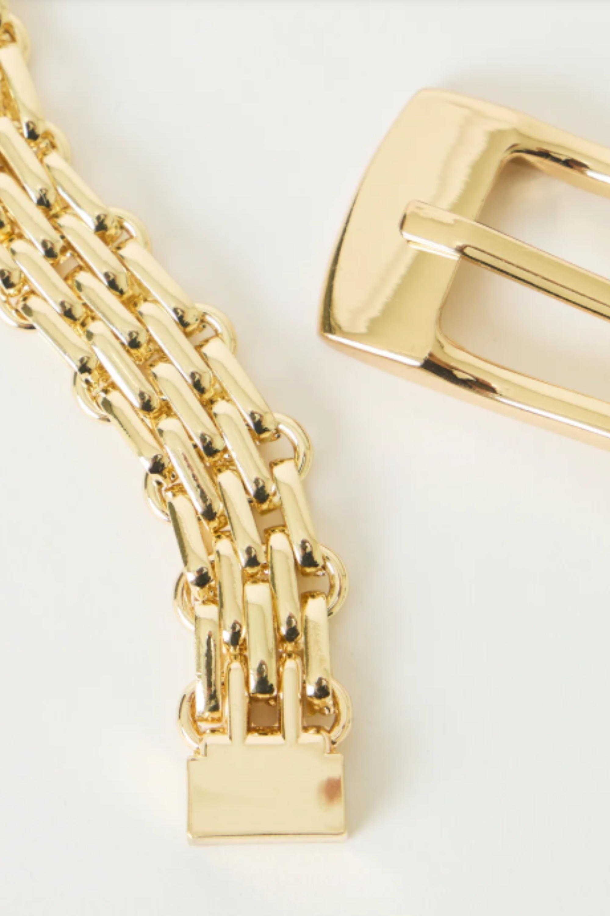 B-Low the Belt Roma Chain Gold Belt