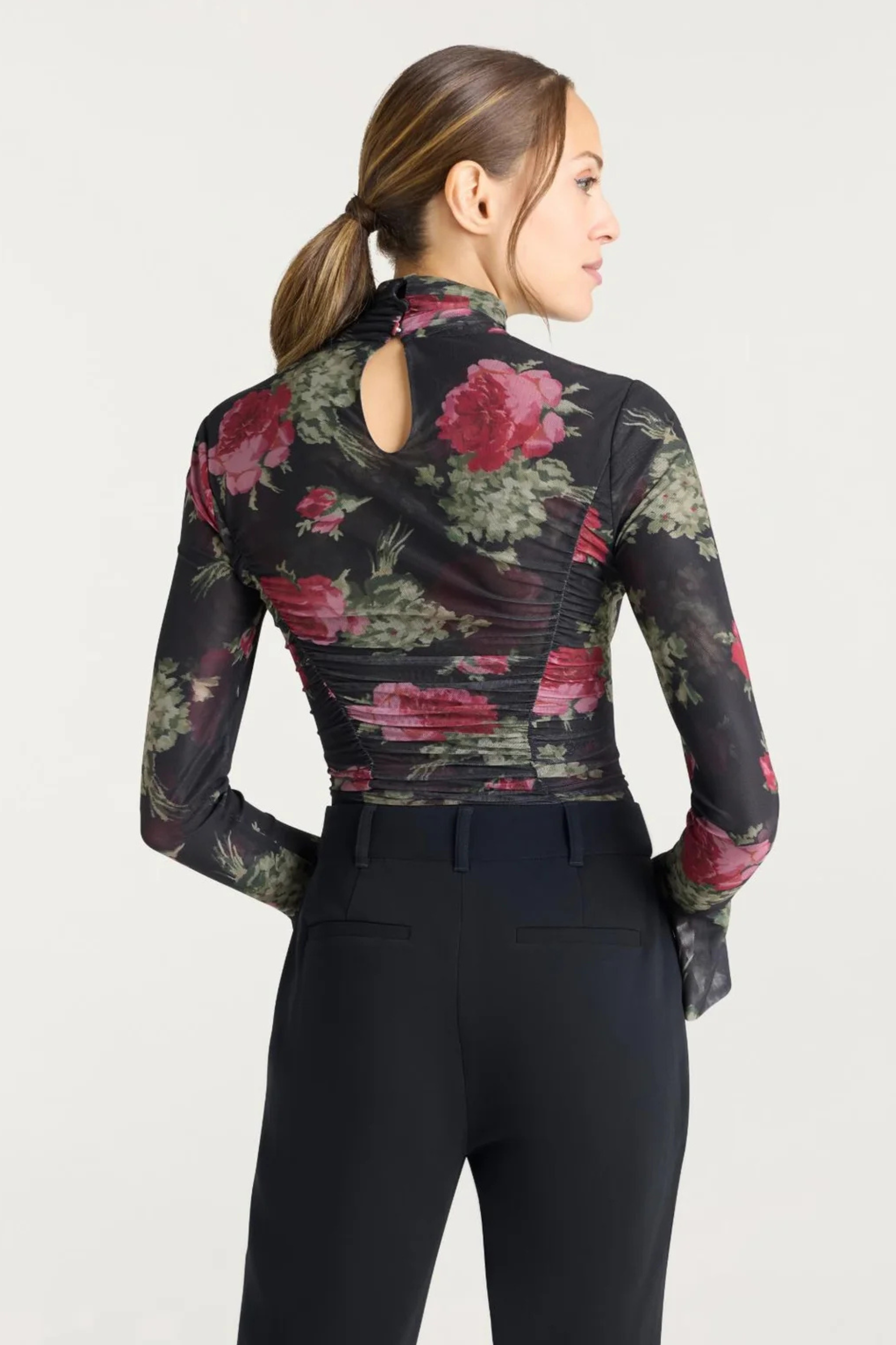 Cinq a Sept Baroque Roses Lucy Top