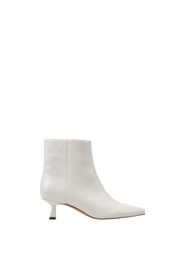 Marc Fisher Kolton Kitten Bootie Ivory