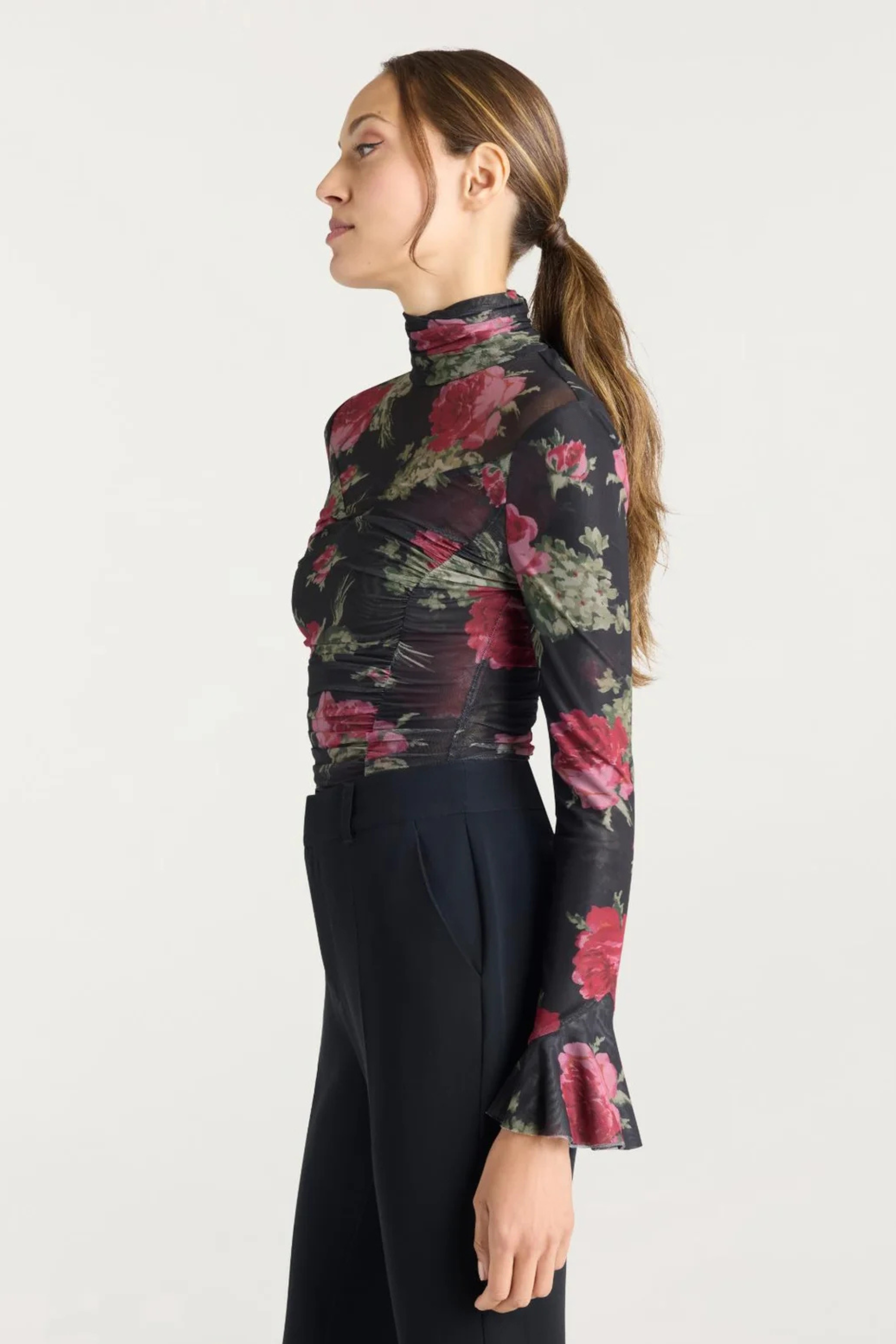 Cinq a Sept Baroque Roses Lucy Top