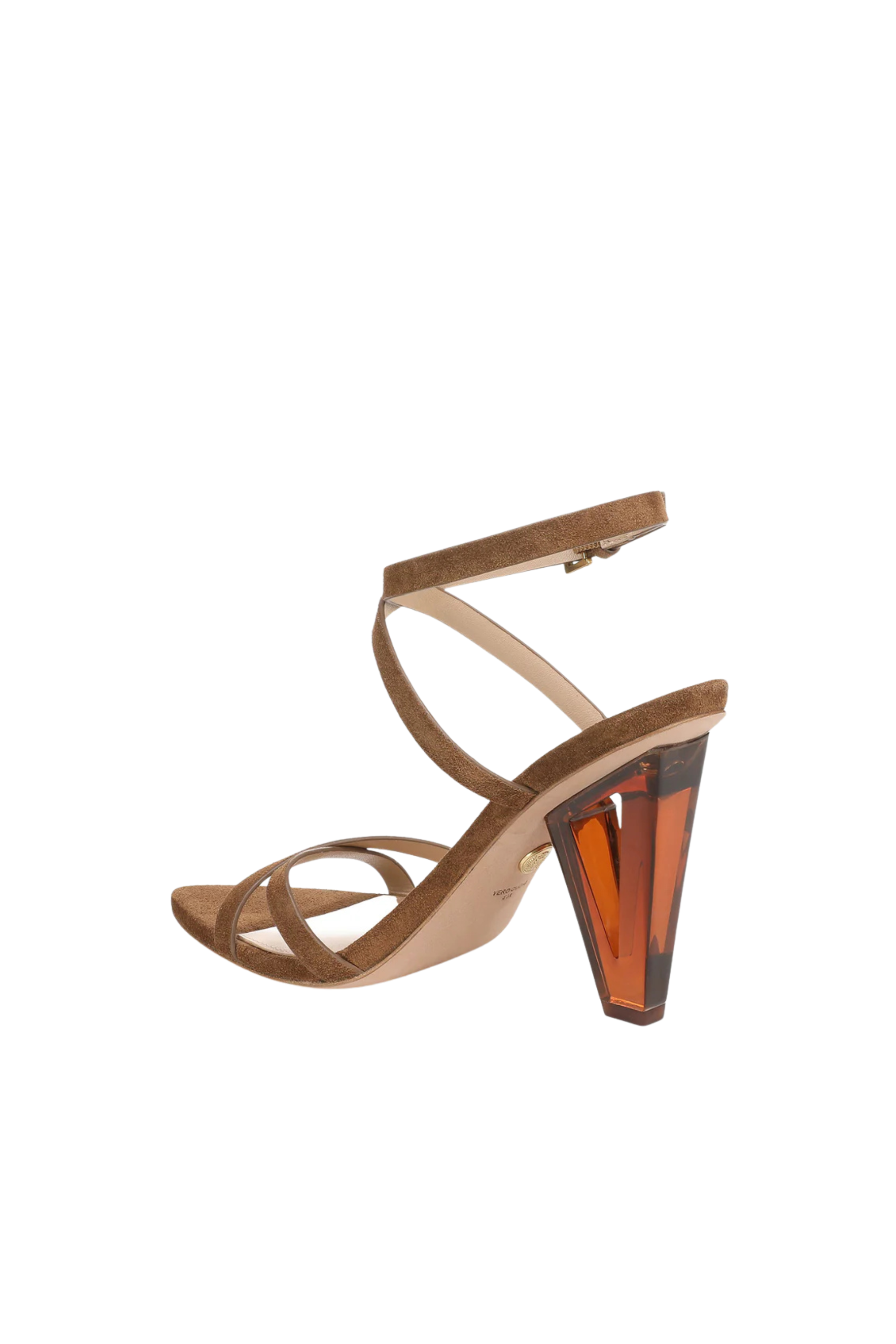 Veronica Beard Lanaya Brown Suede Heel