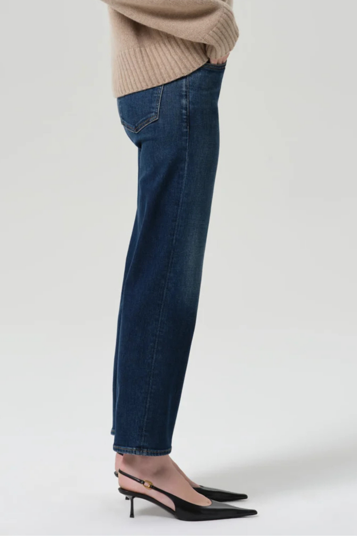 Citizens of Humanity Palma Straight in Moonlight, Clean Hem