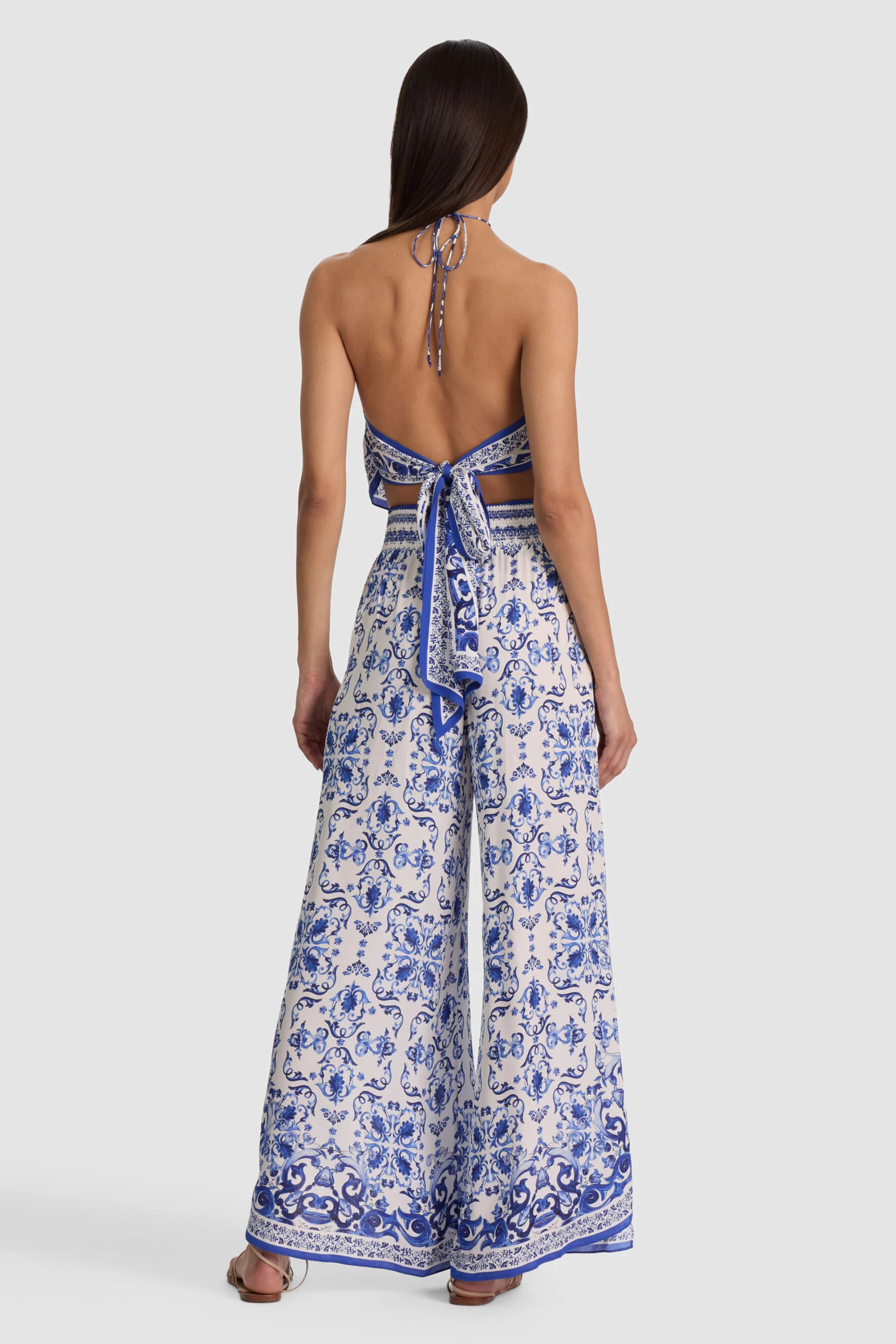 Alice + Olivia Larissa Open Pleat Pant