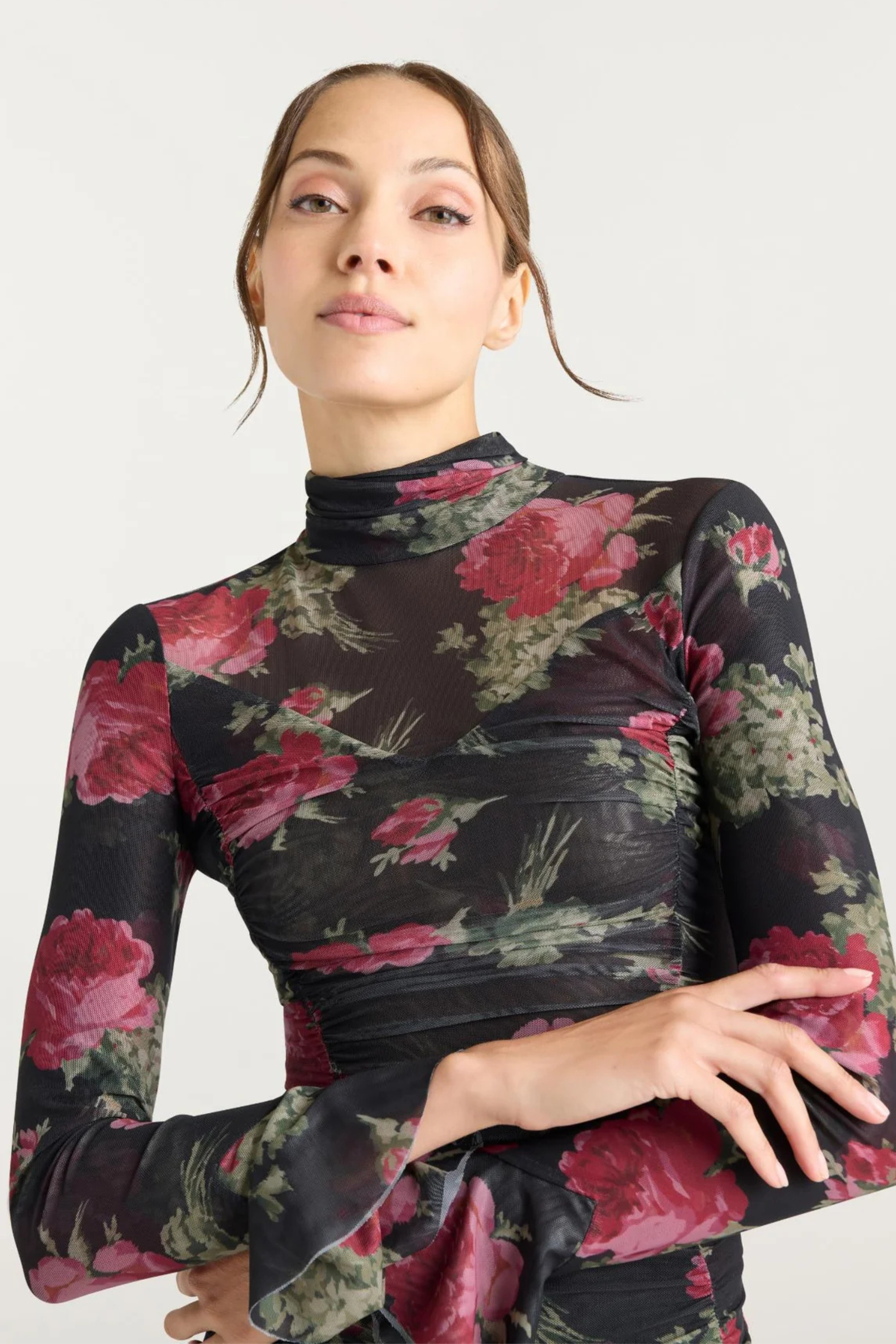 Cinq a Sept Baroque Roses Lucy Top
