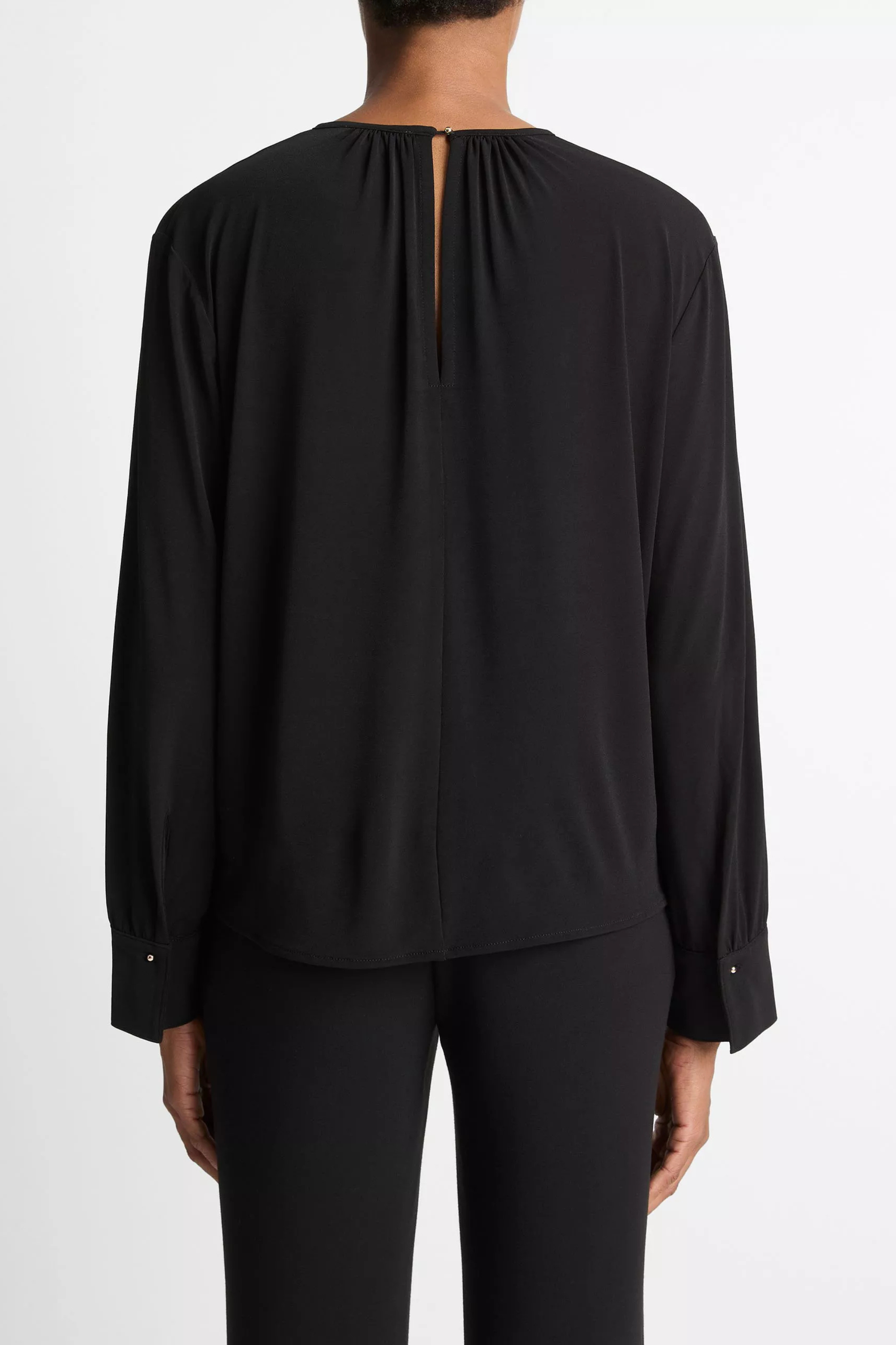 Vince Soft Gathered Blouse