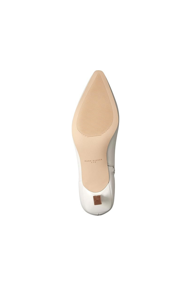 Marc Fisher Kolton Kitten Bootie Ivory