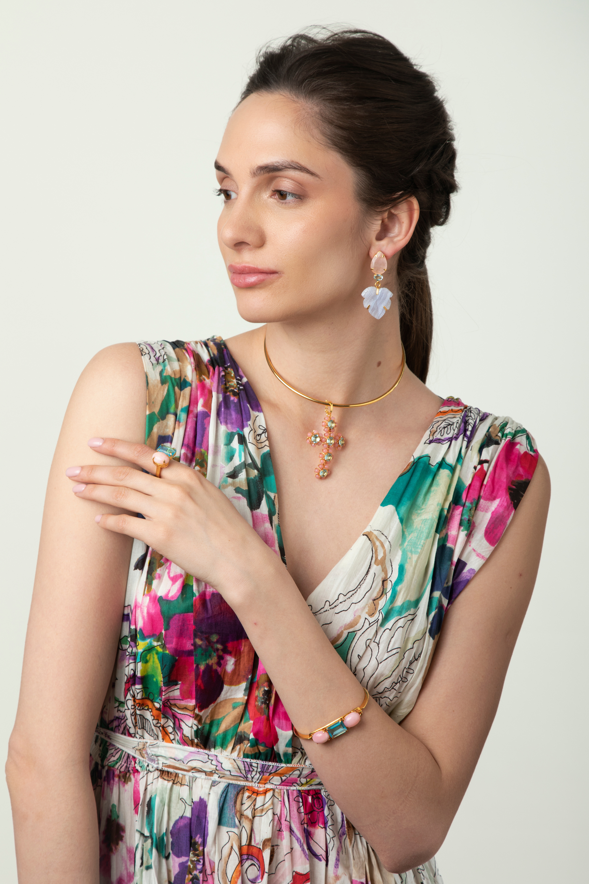 Bounkit Leaf Drop Earring