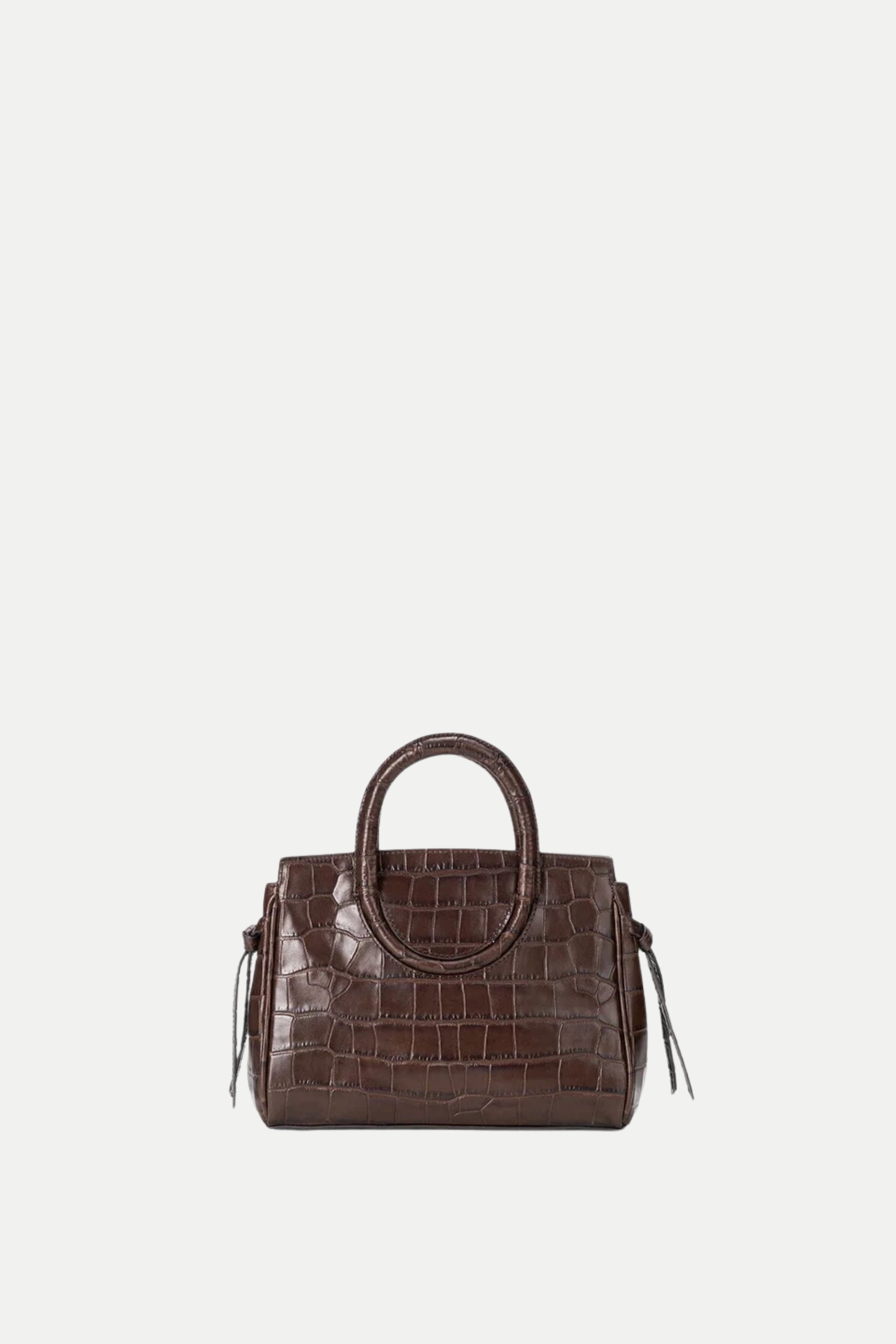 Staud Maude Mini Carryall Snake