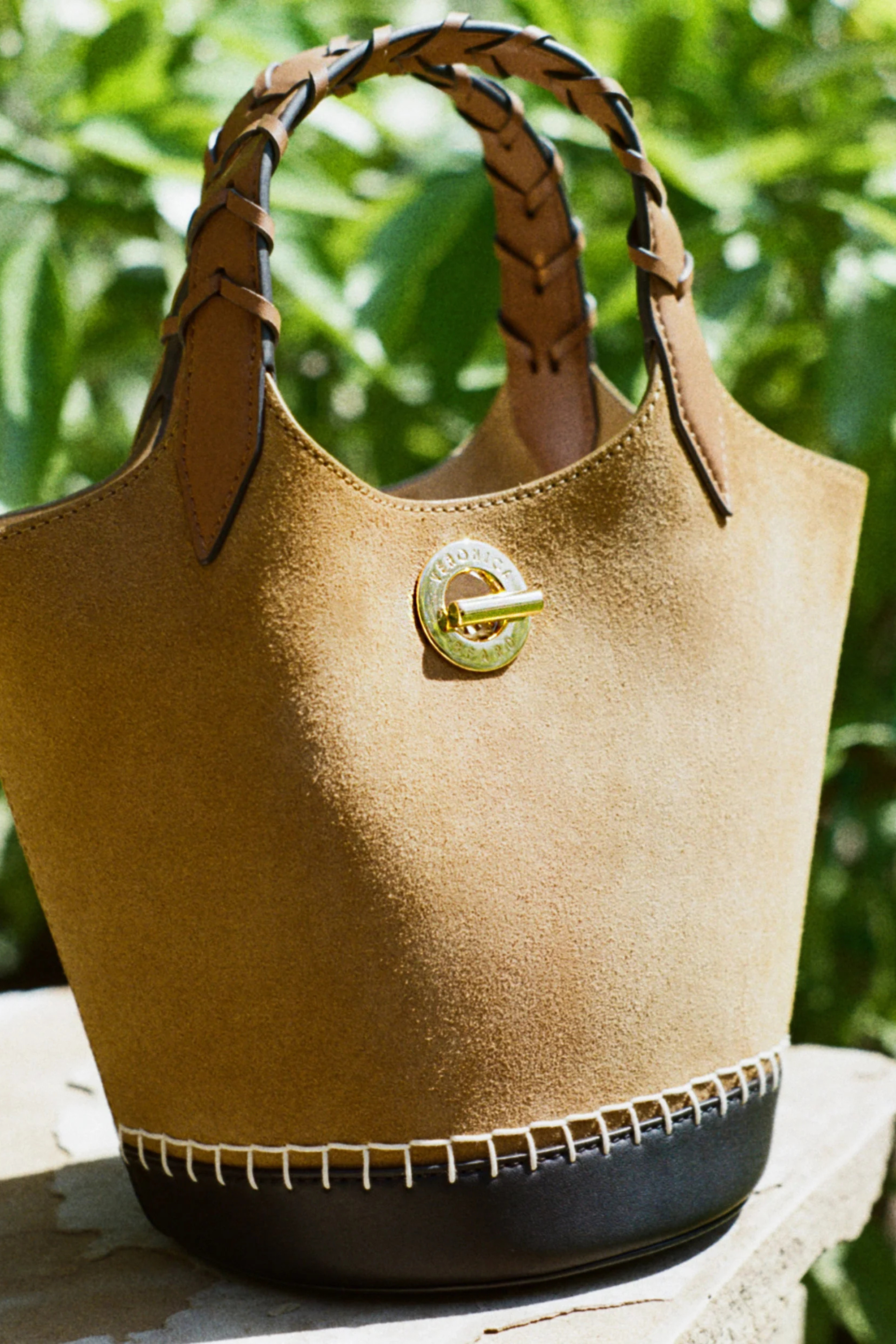Veronica Beard Colorblock Anchor Bag