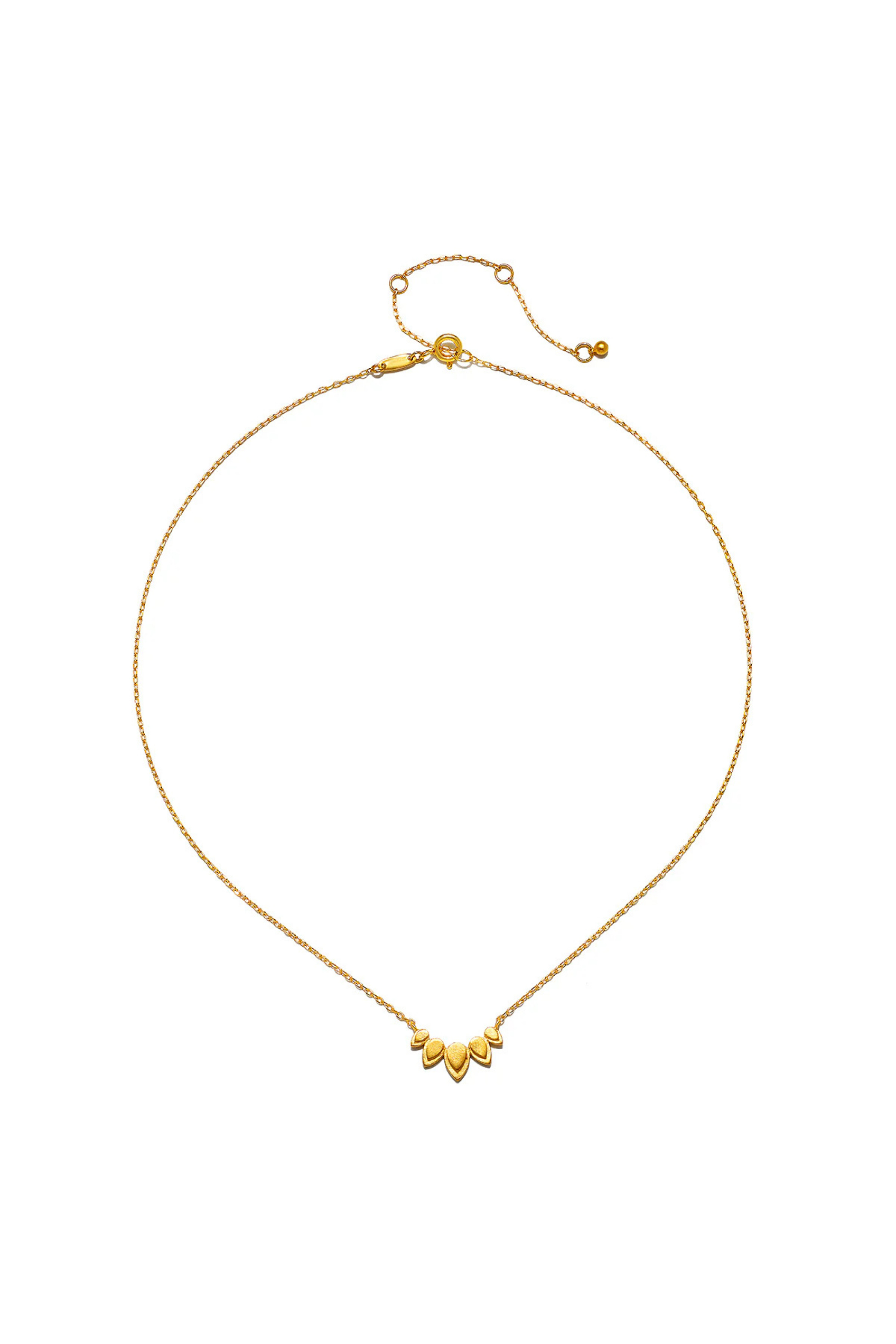 Satya 16" Lotus Petal Necklace