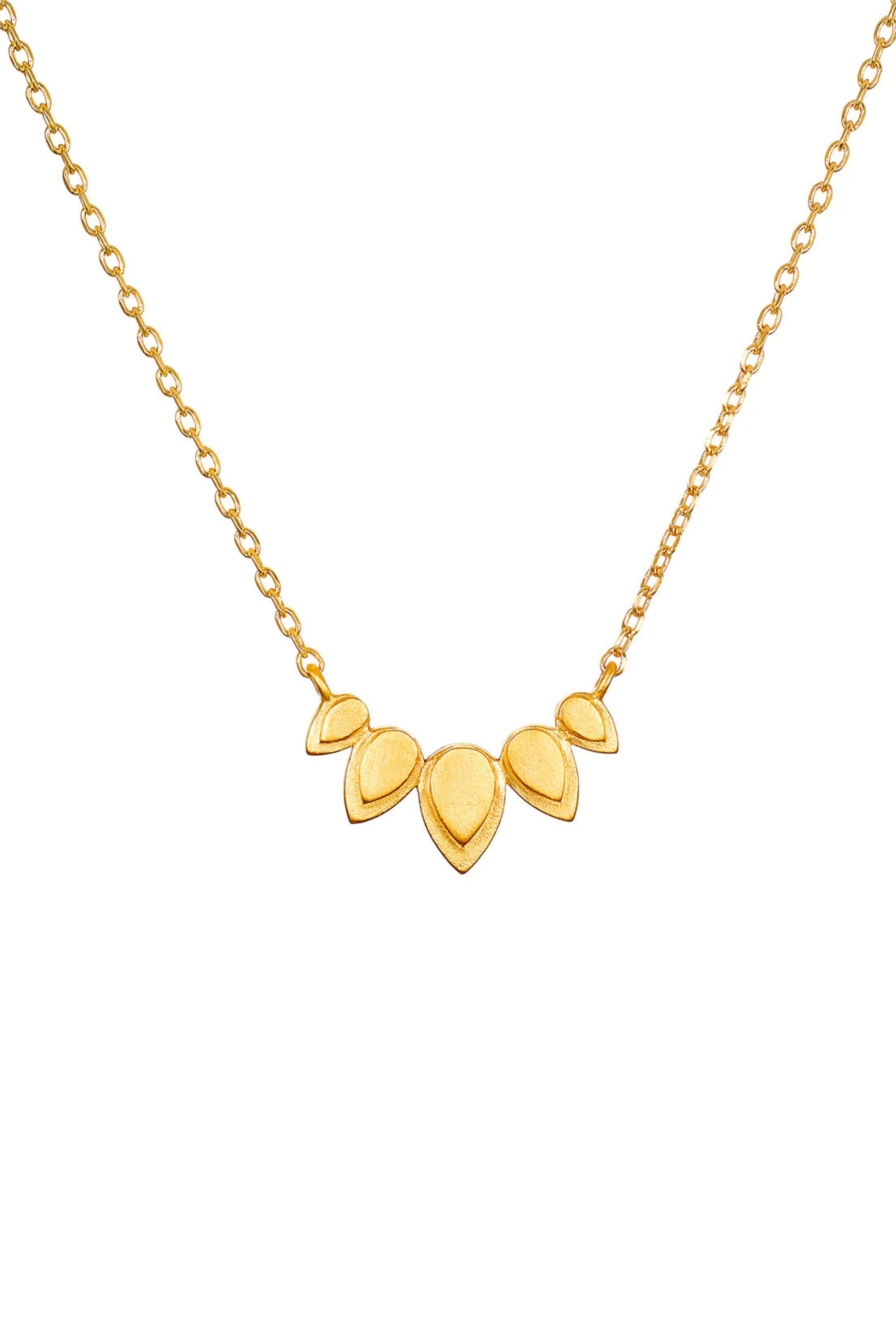 Satya 16" Lotus Petal Necklace
