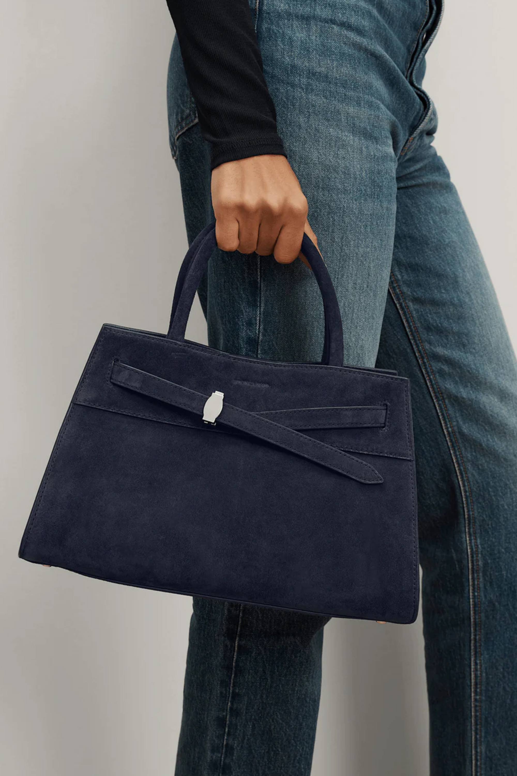 Veronica Beard Suede Dash Bag
