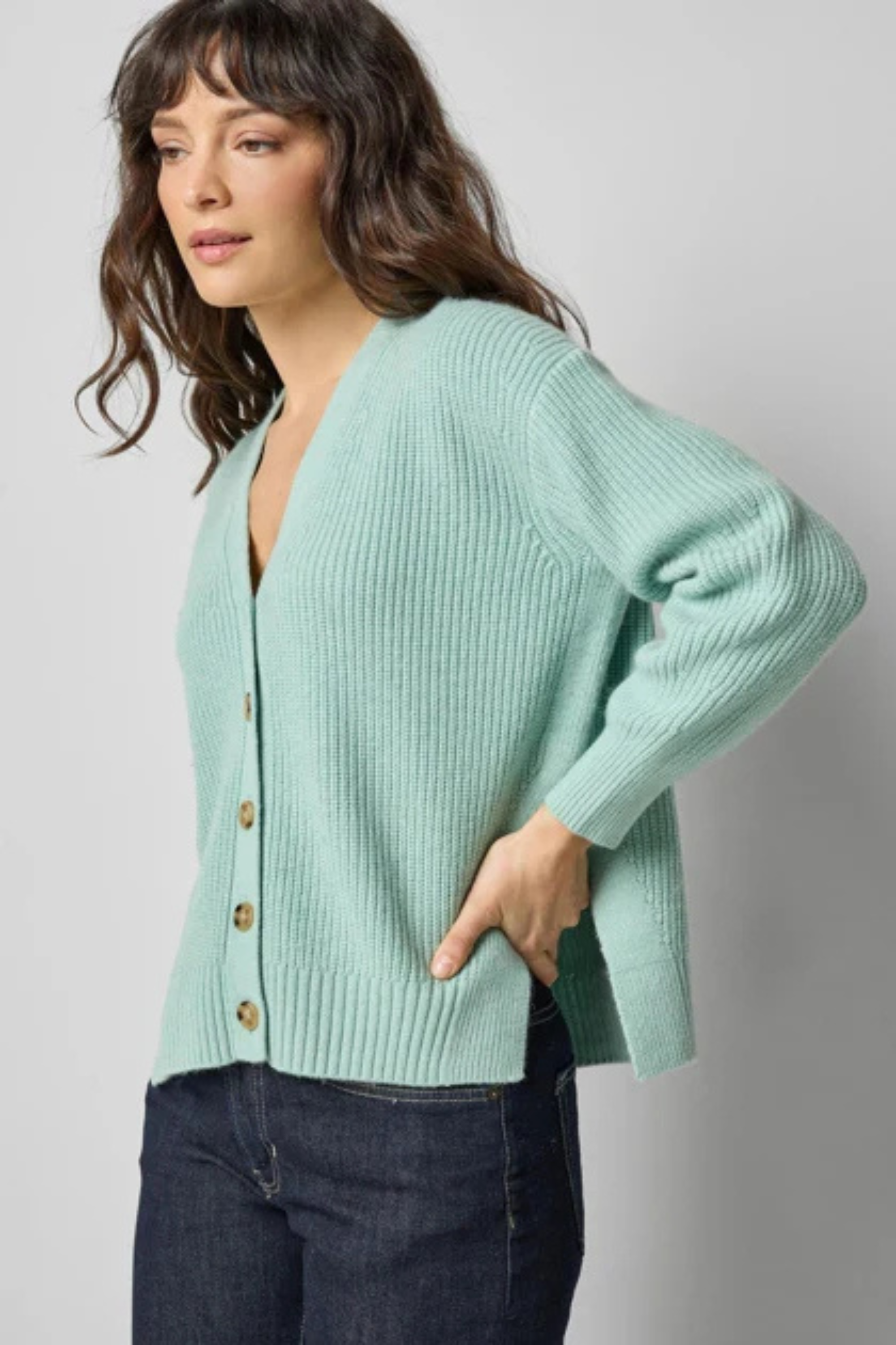Lilla P Side Vent Cardi