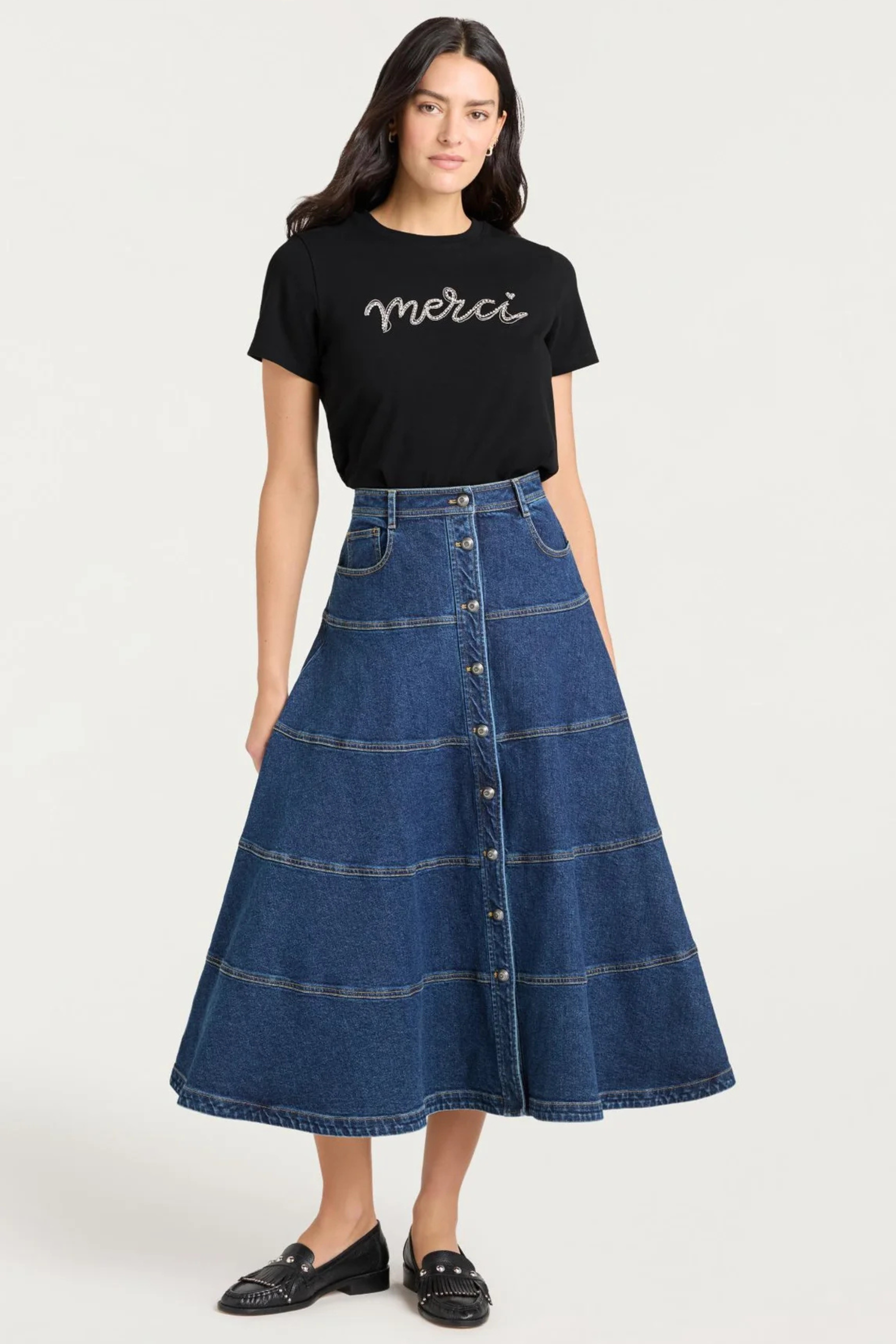 Cinq a Sept Merci Chain Tee