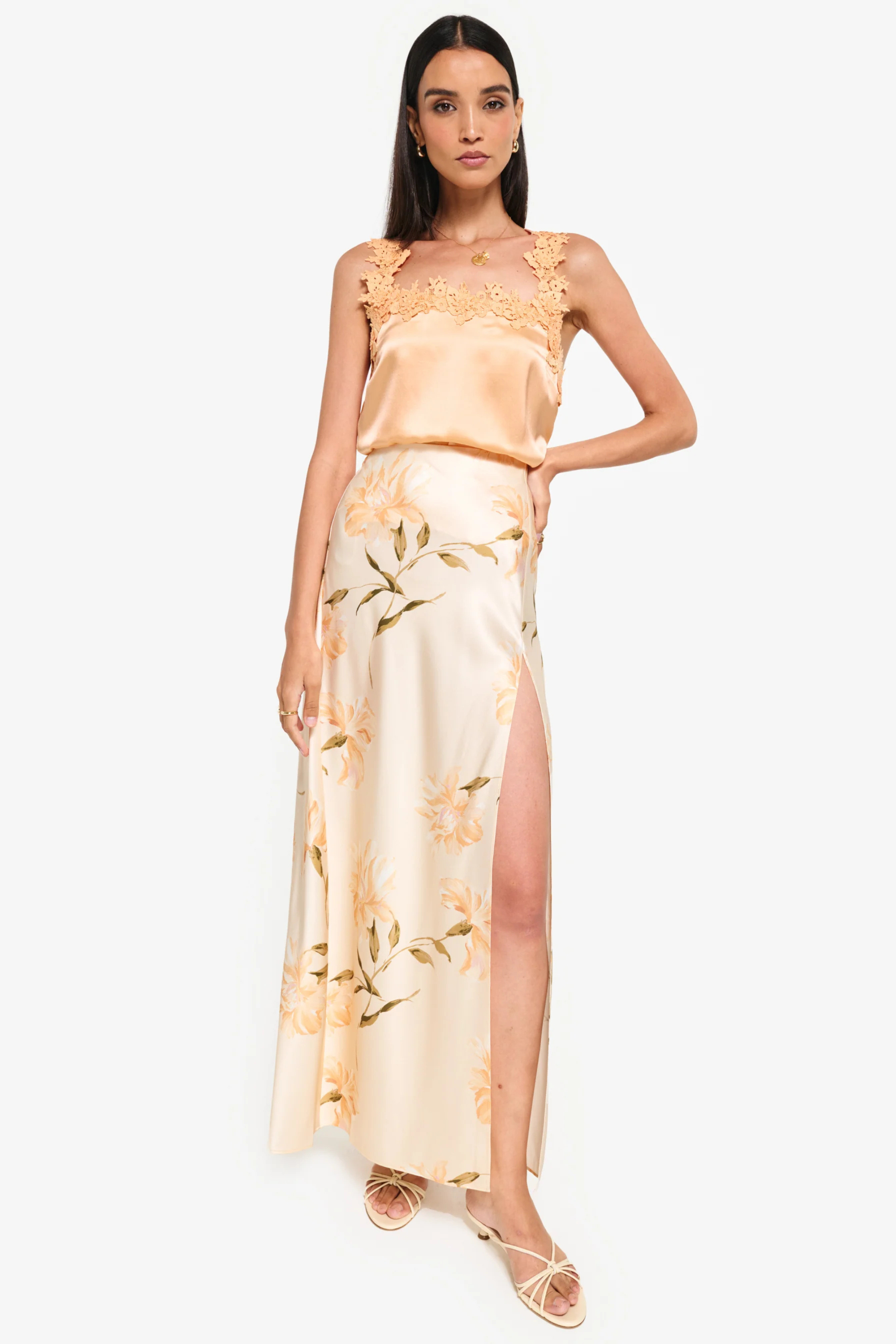 Cami NYC Slit Skirt