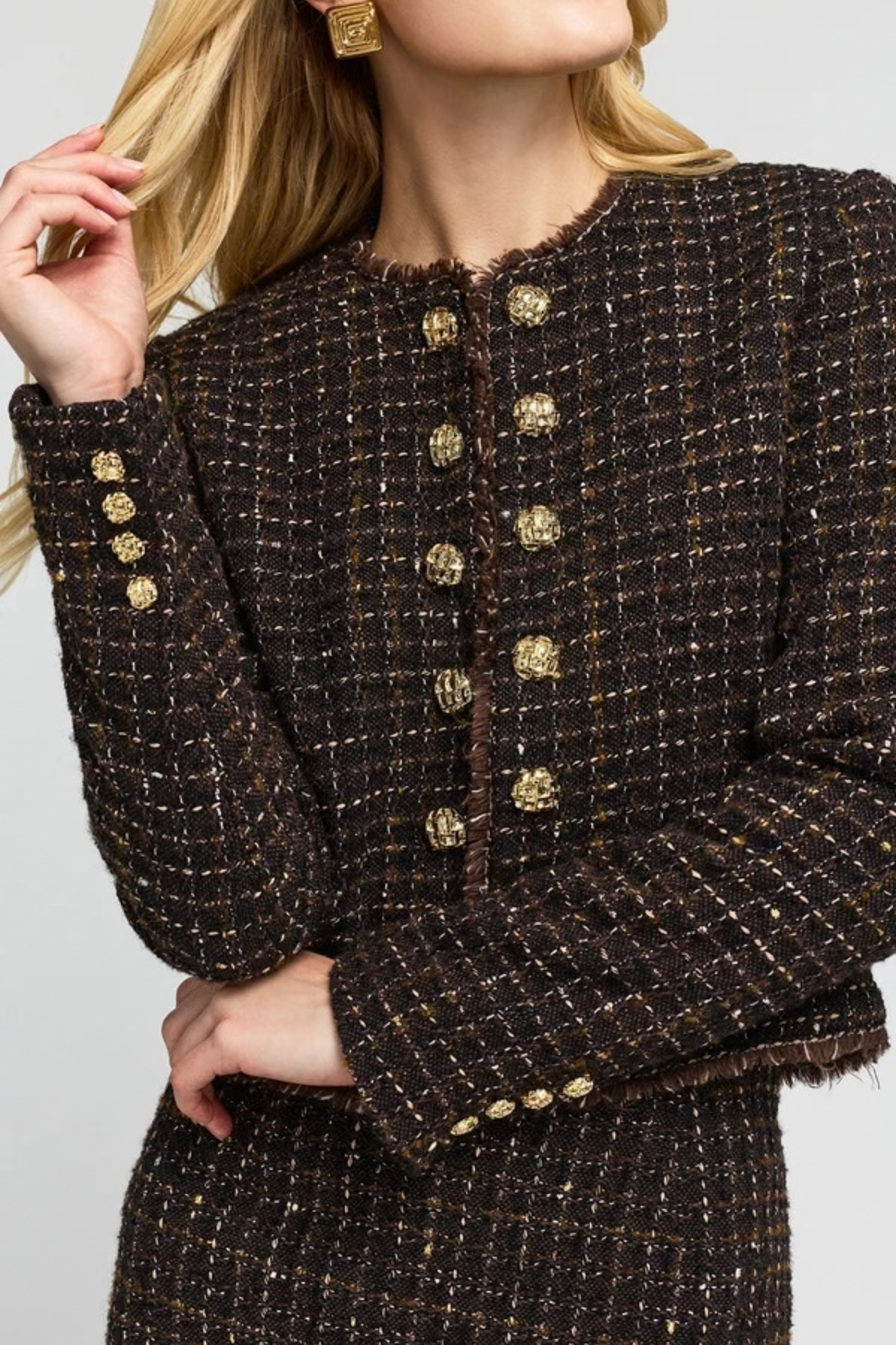 Generation Love Tiffany Tweed Jacket