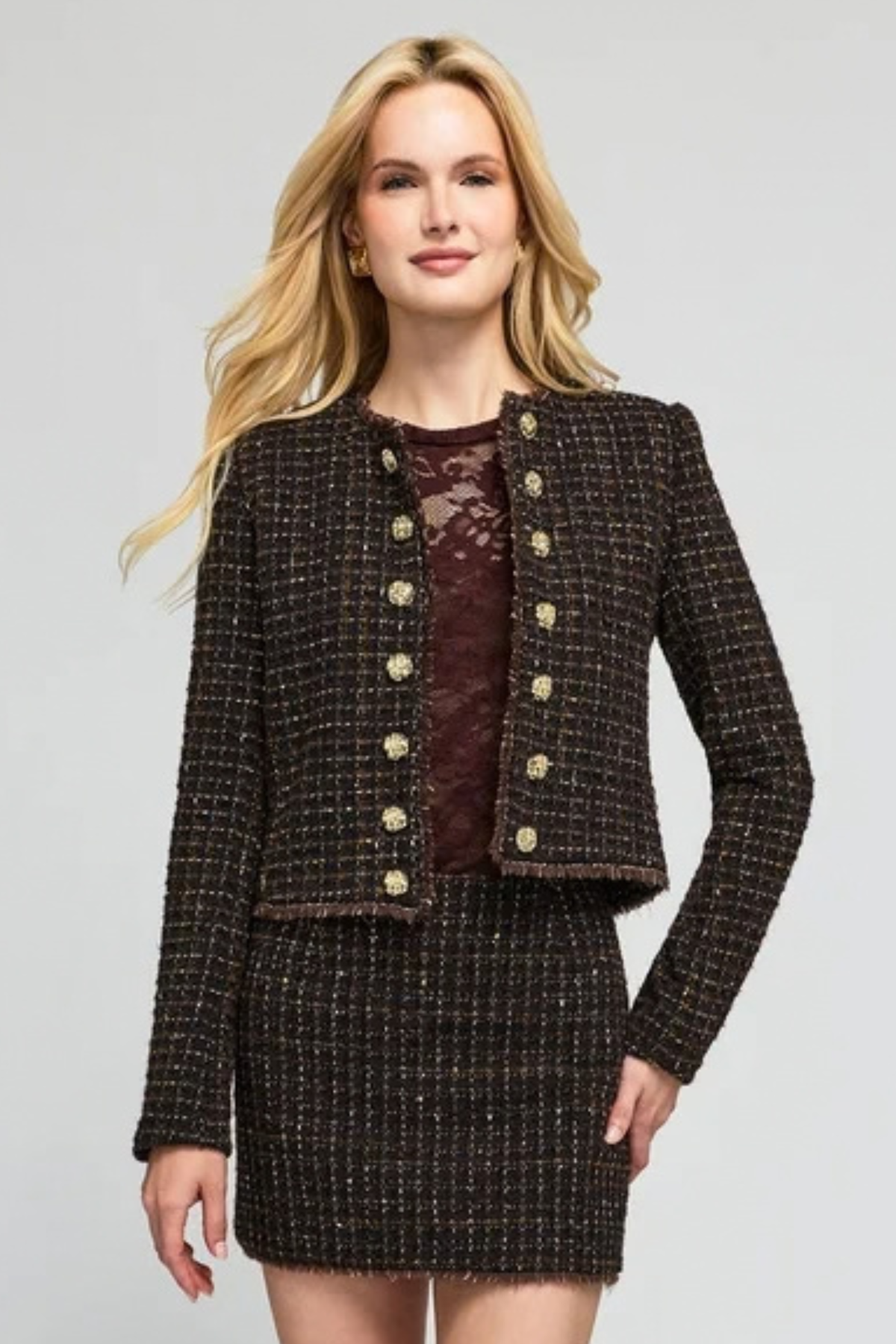 Generation Love Tiffany Tweed Jacket