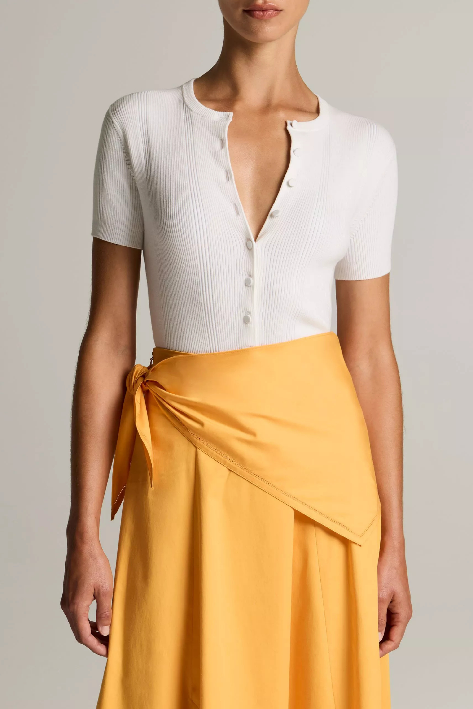 Vince S/S Rib Cardi