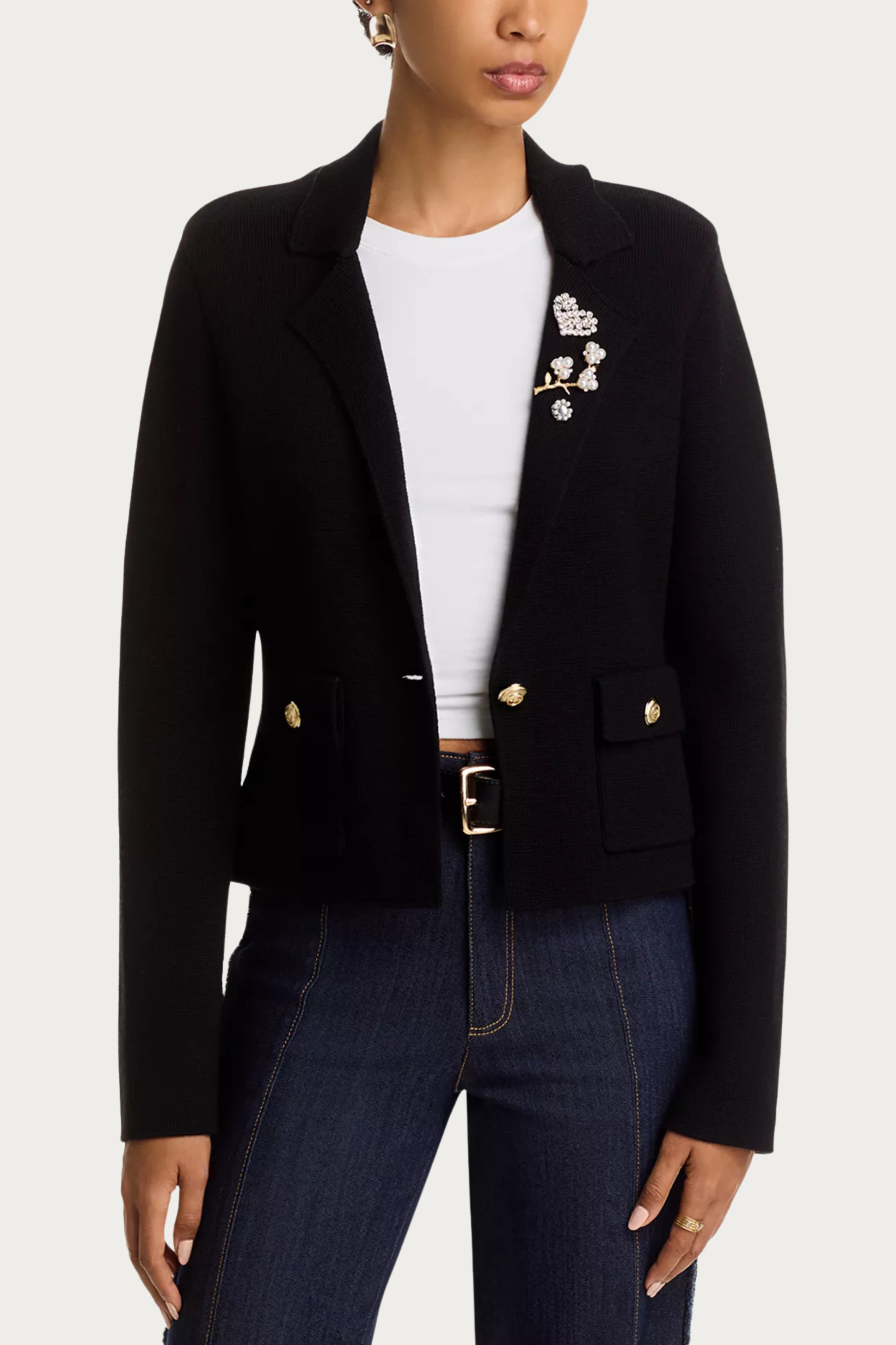 Cinq a Sept Cropped Laynee Blazer
