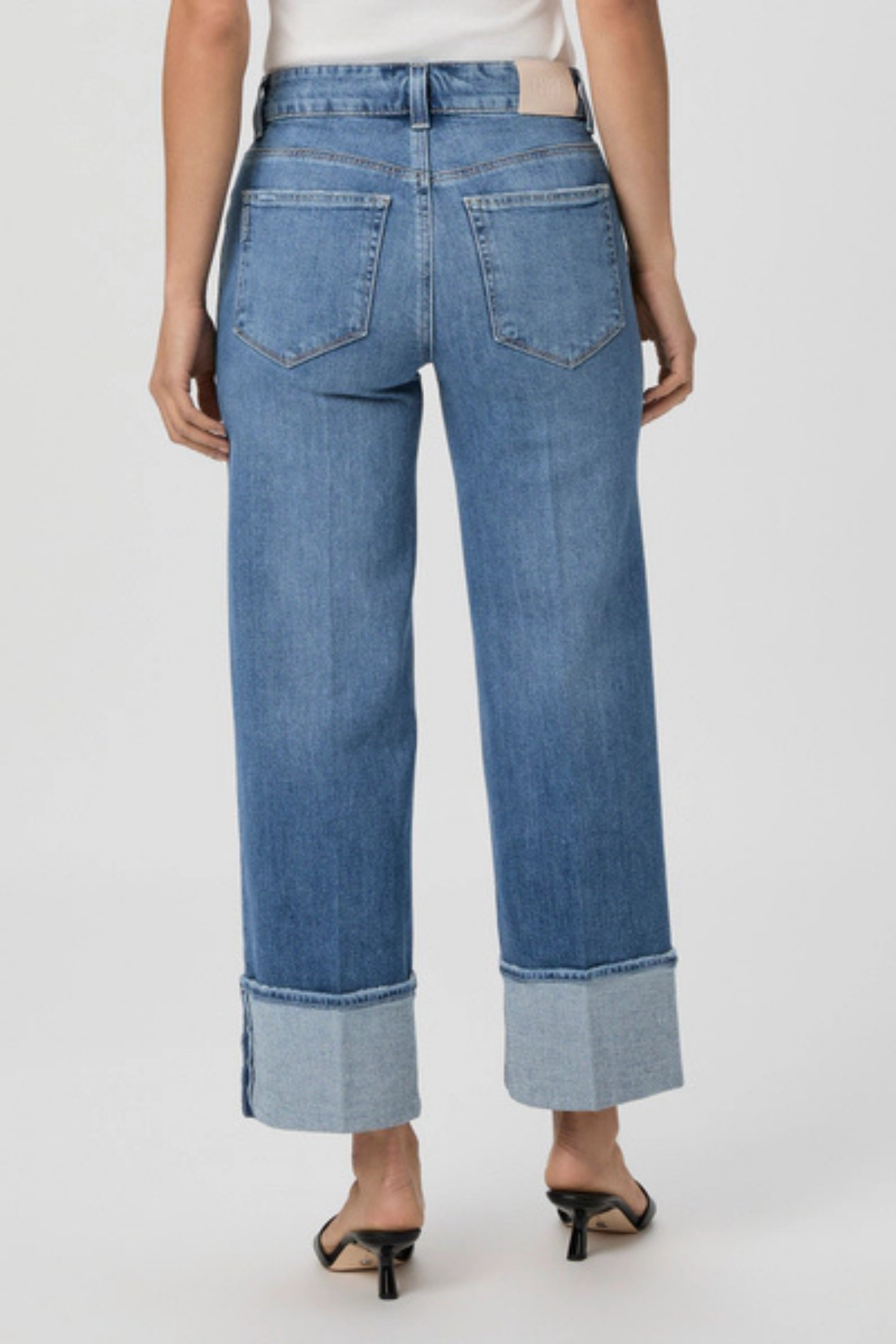 Paige Sasha Ankle Wide Cuff in Poet