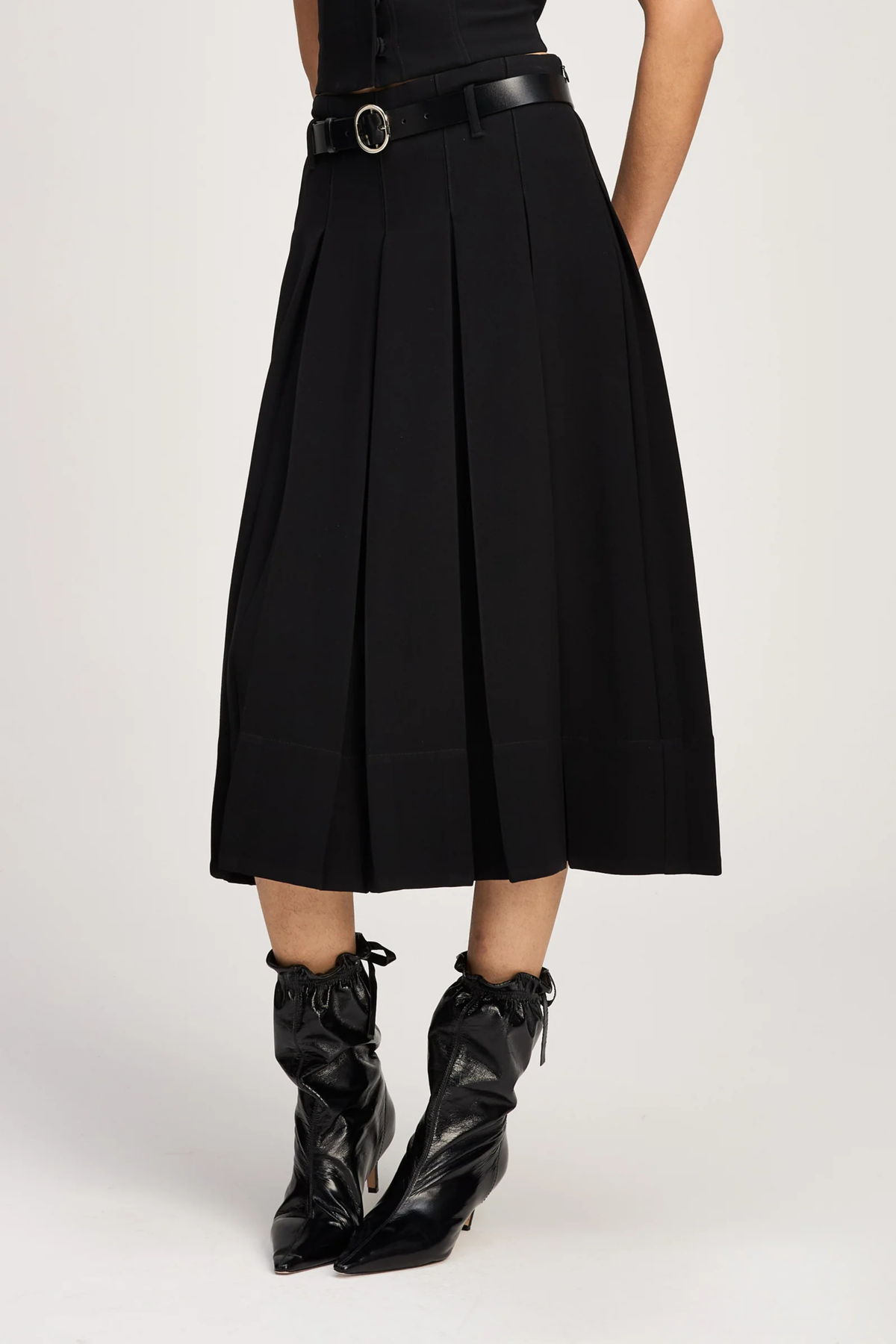 Cinq a Sept Belted Rylee Skirt