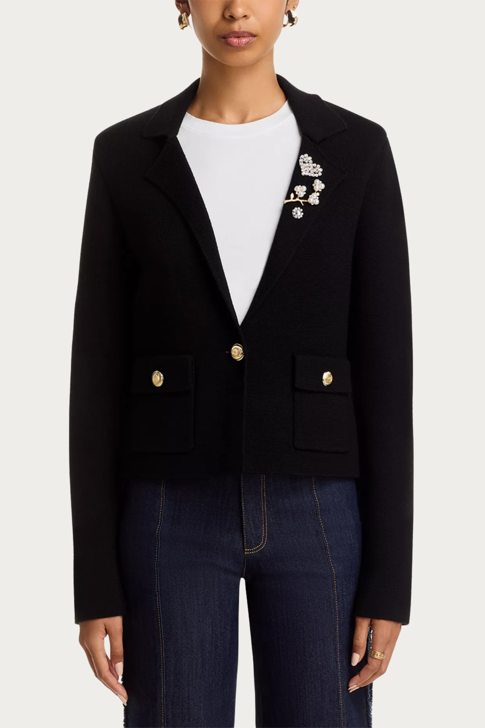 Cinq a Sept Cropped Laynee Blazer
