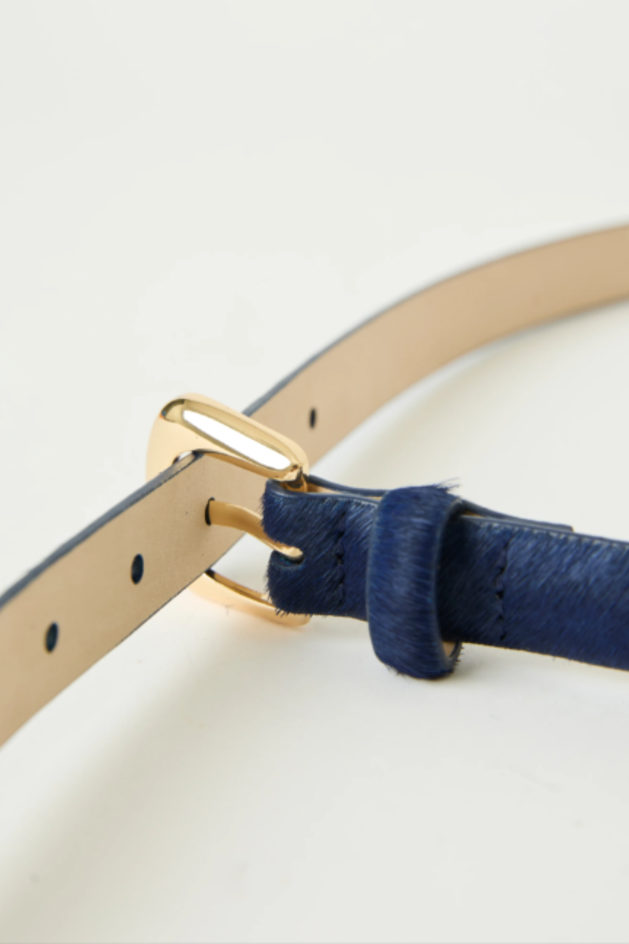 B-low the Belt Kennedy Mini Calf-Hair Navy