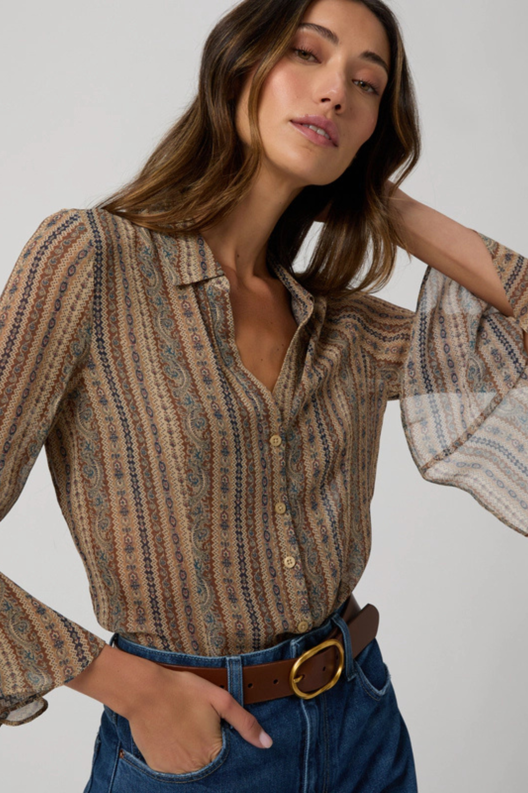 Paige Jasmeet Blouse
