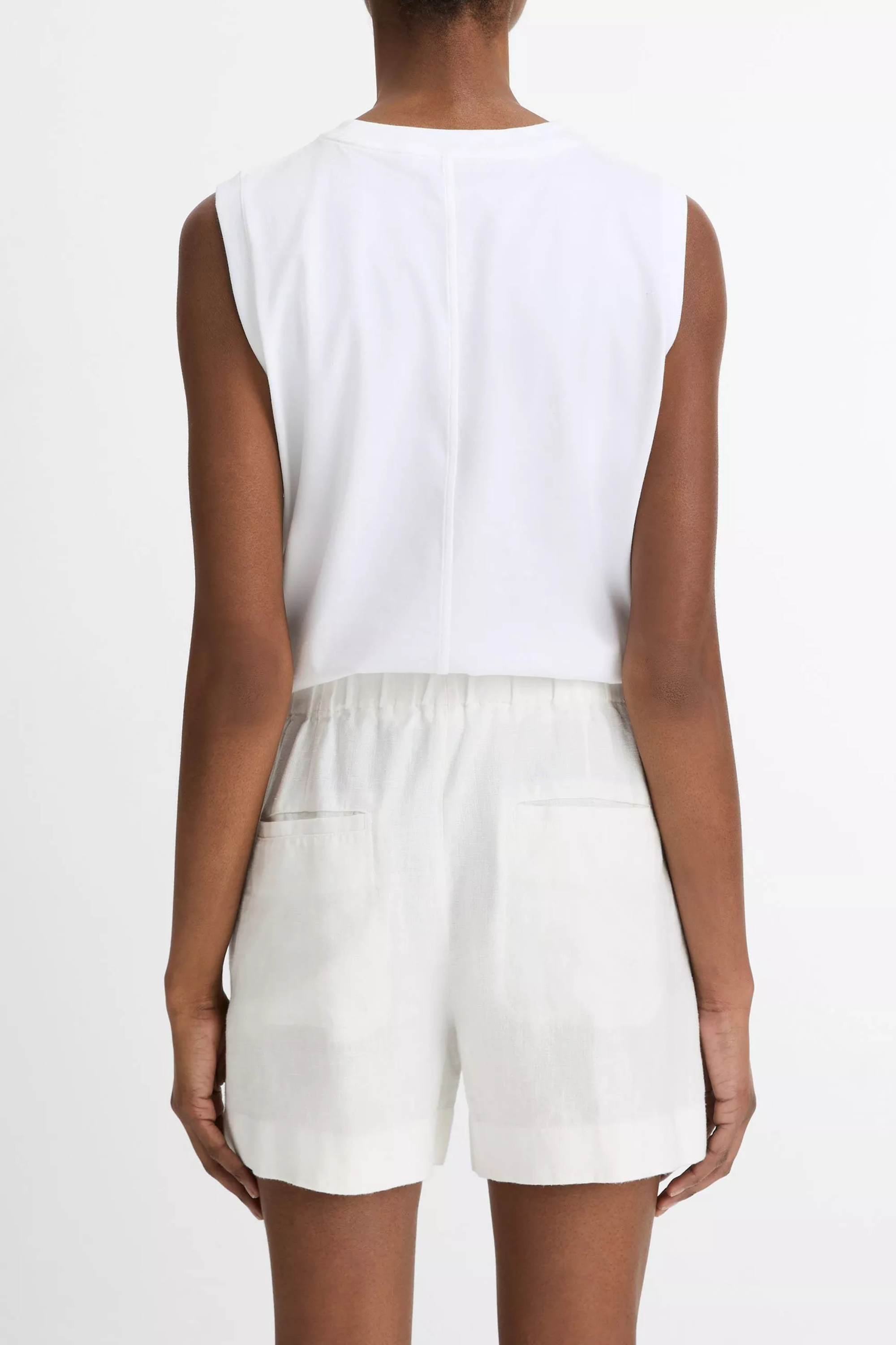 Vince Mid Rise Hemp Short