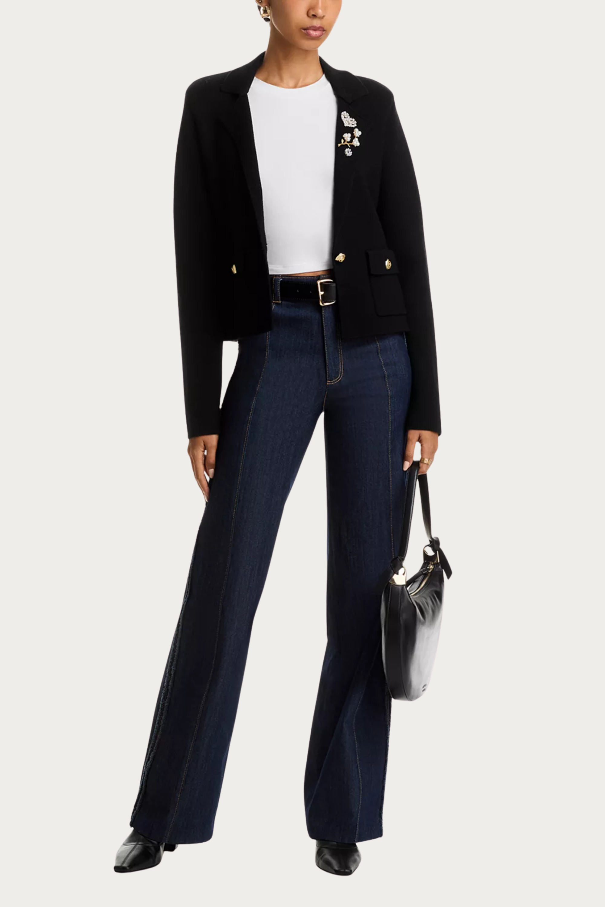 Cinq a Sept Cropped Laynee Blazer