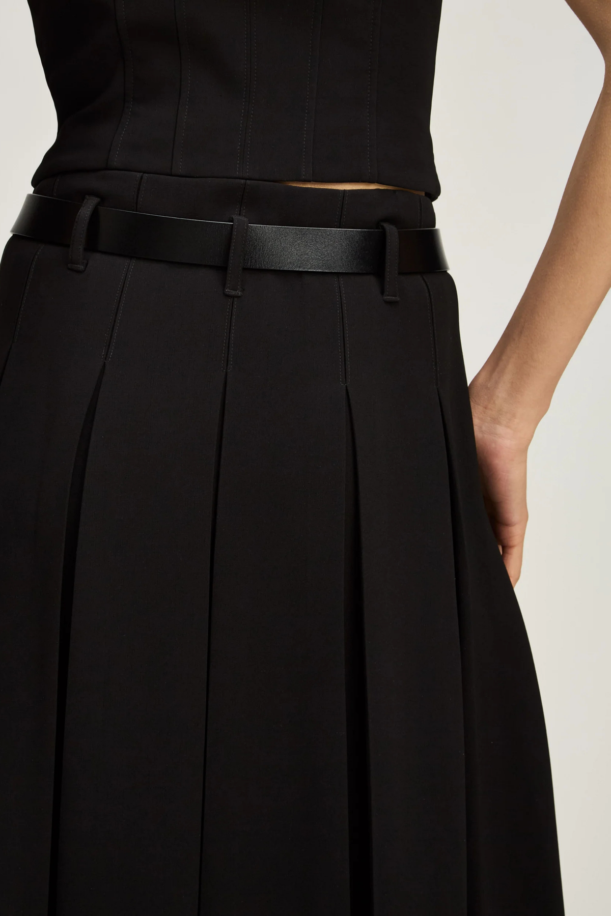Cinq a Sept Belted Rylee Skirt