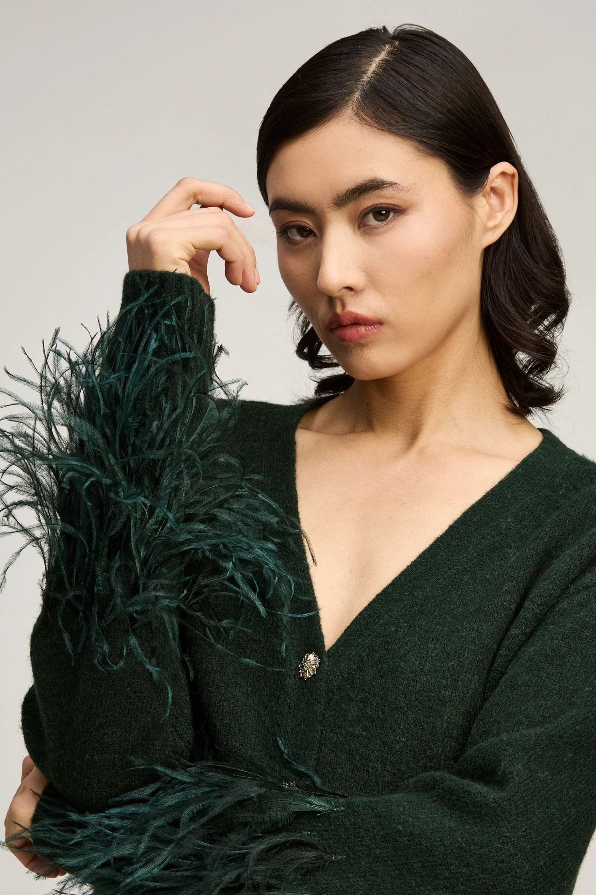 Cinq a Sept Briana Feather Pullover