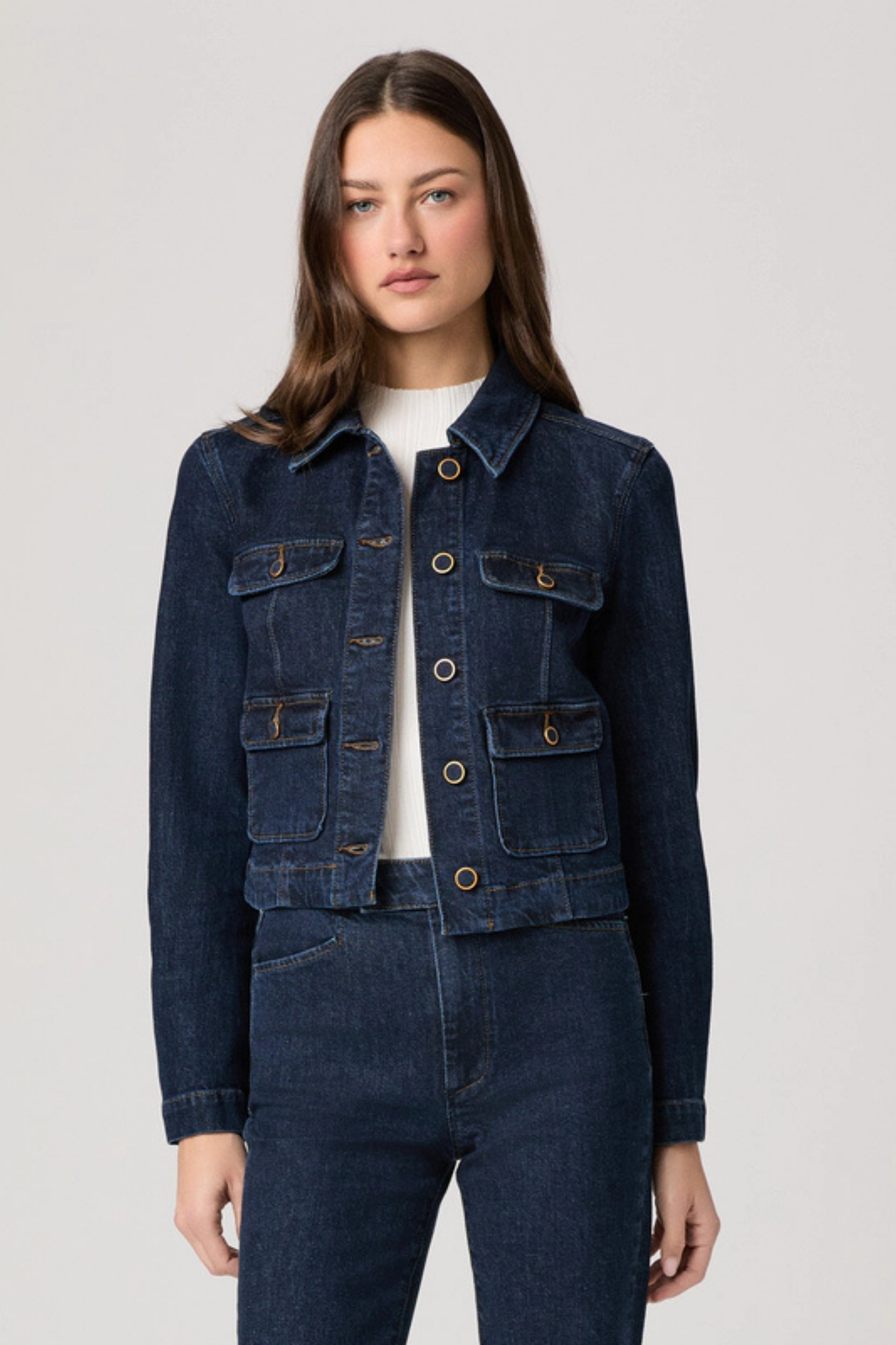 Paige Lydia Jacket in Ballast