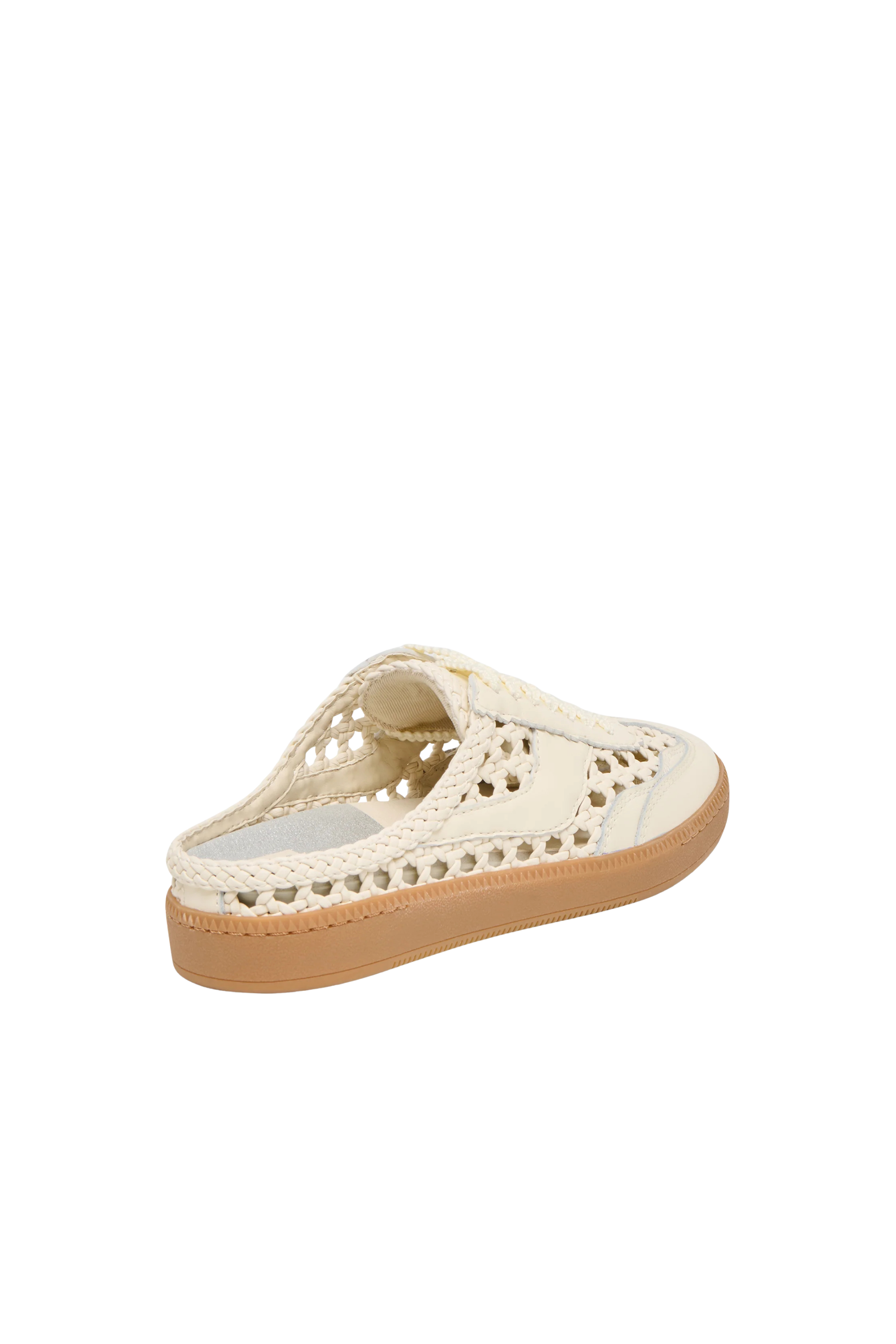 Dolce Vita Notice Slide Sneaker Cream Woven