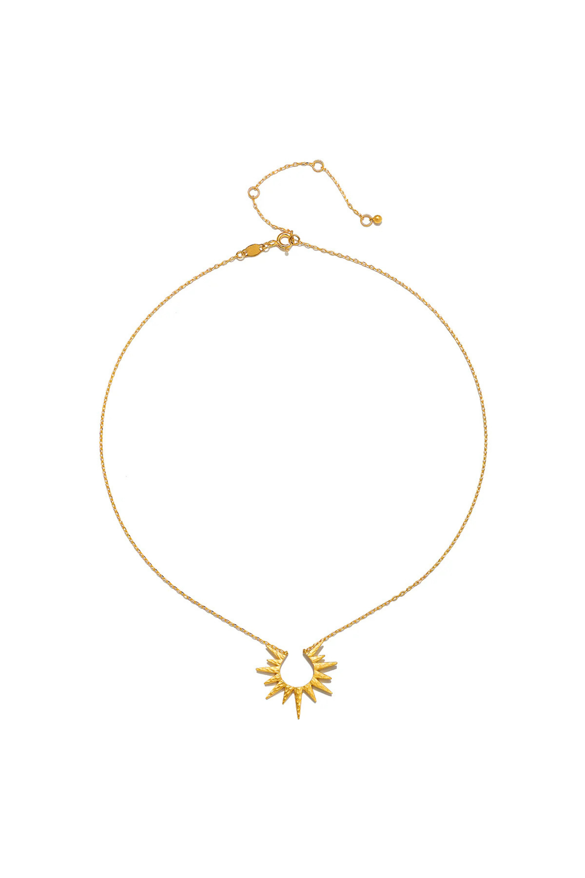 Satya 16" North Star Burst Necklace