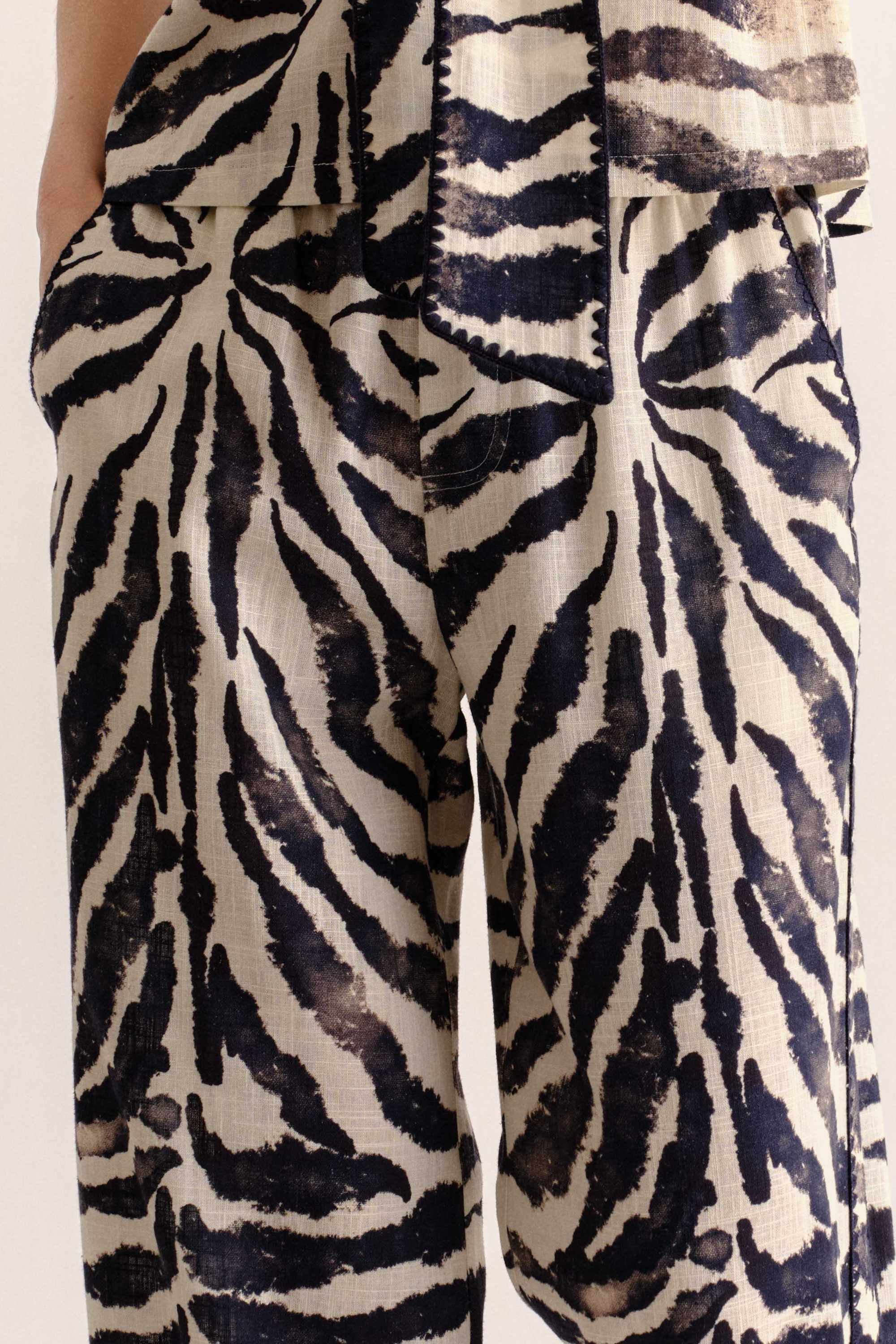 Cartolina Mia Pant in Zebra