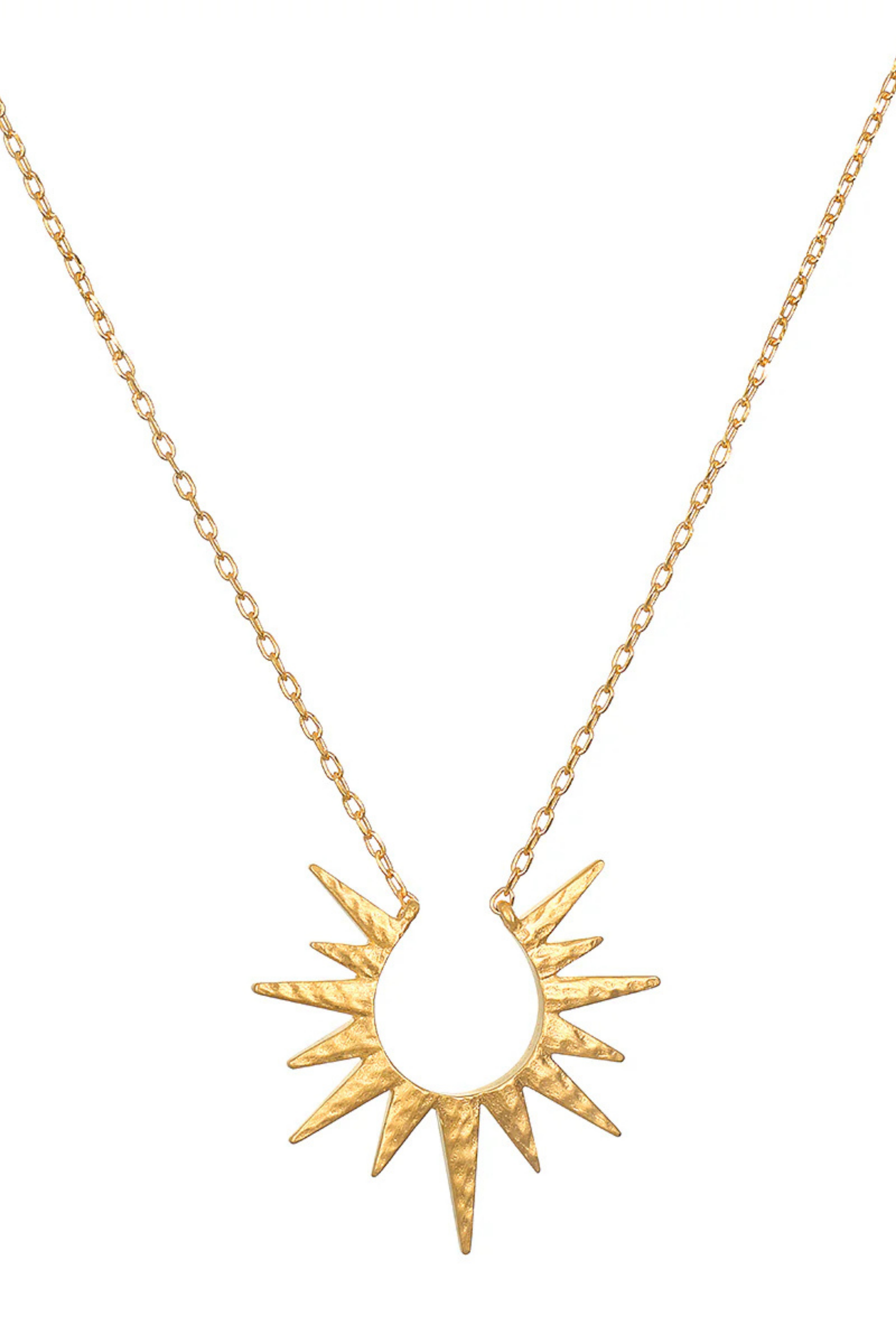 Satya 16" North Star Burst Necklace