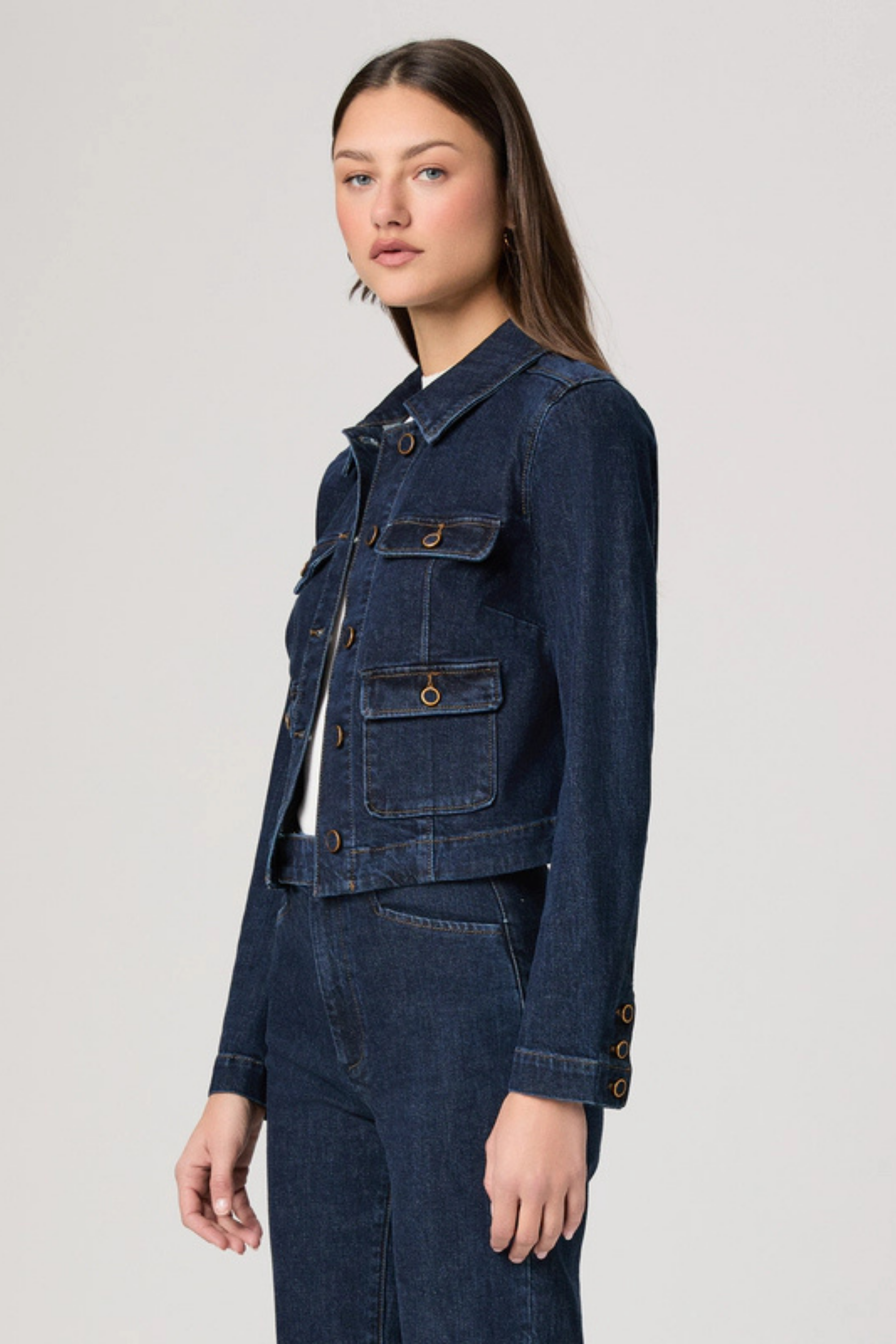 Paige Lydia Jacket in Ballast