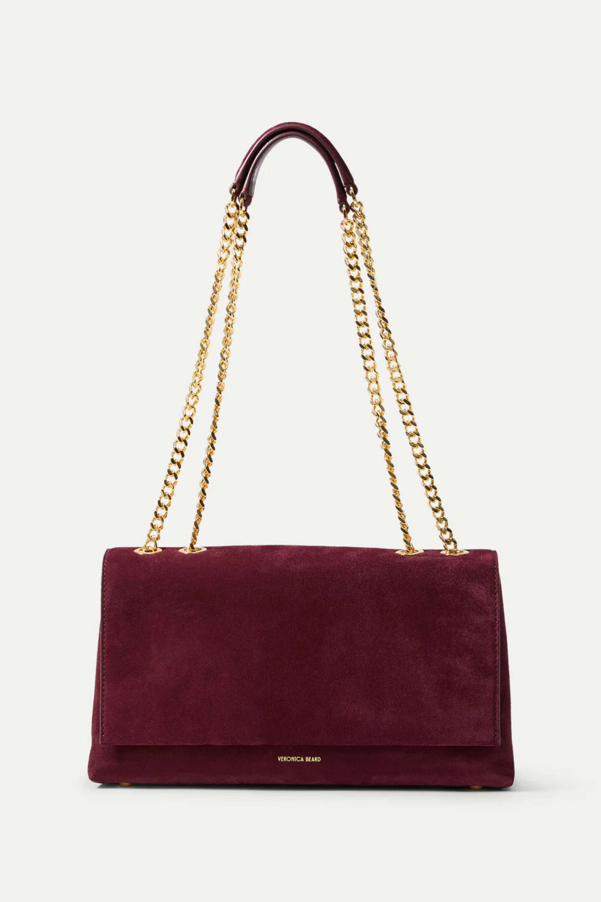 Veronica Beard Suede Wedge Bag