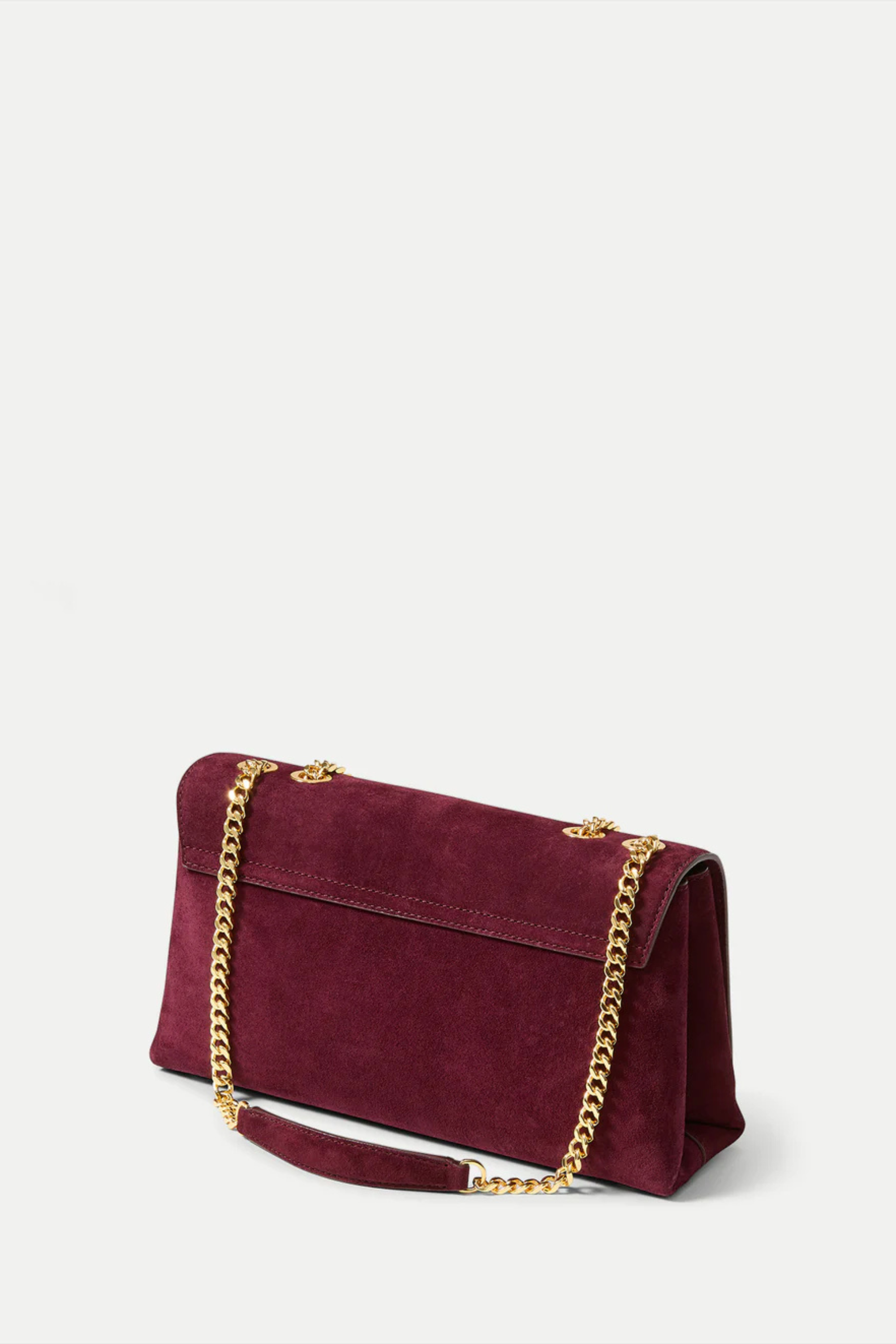 Veronica Beard Suede Wedge Bag