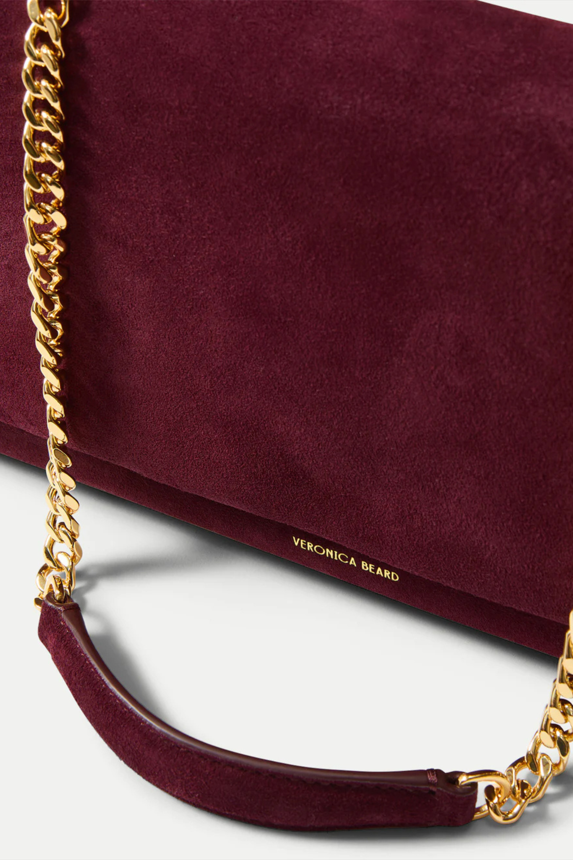 Veronica Beard Suede Wedge Bag