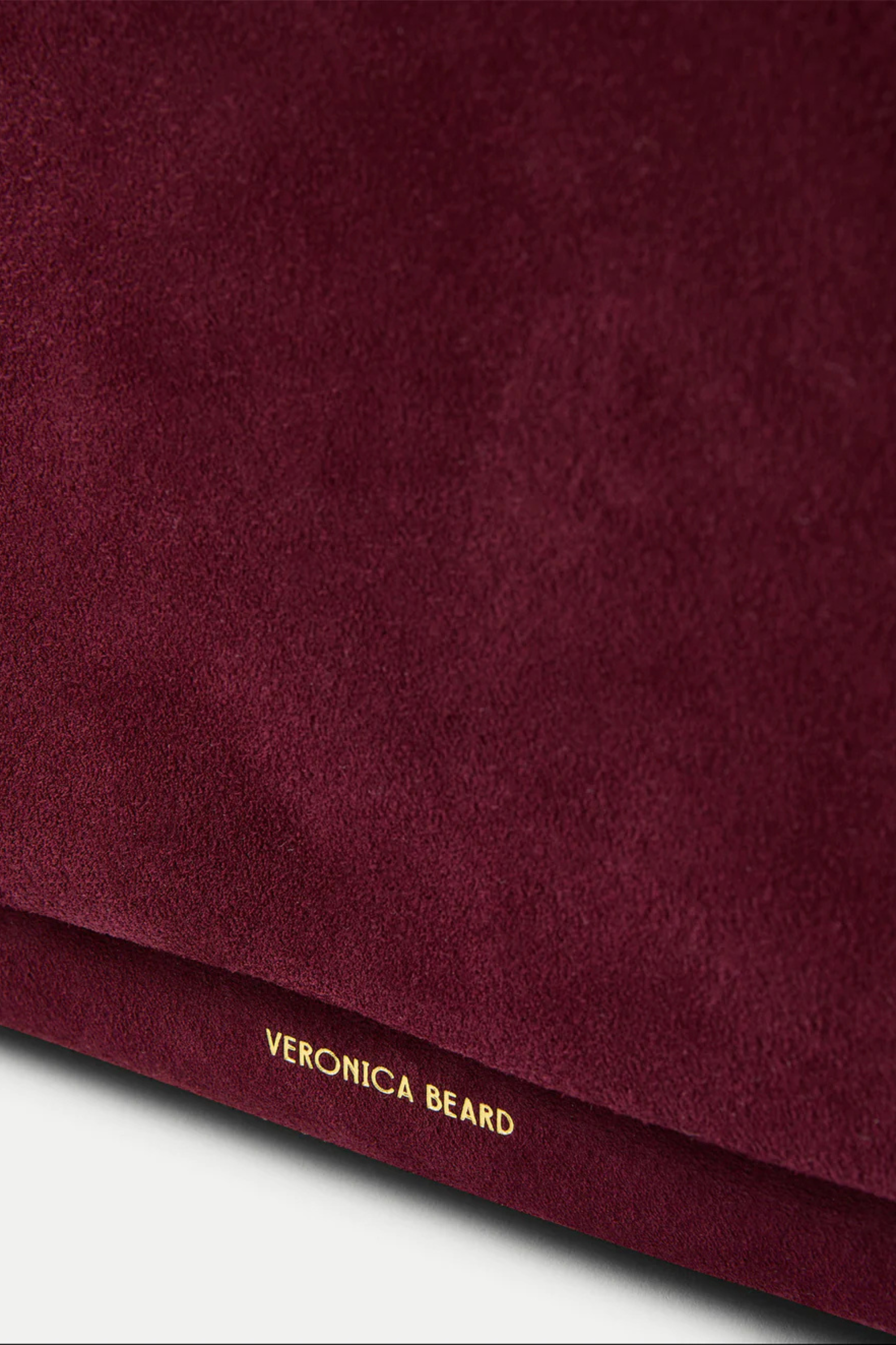 Veronica Beard Suede Wedge Bag