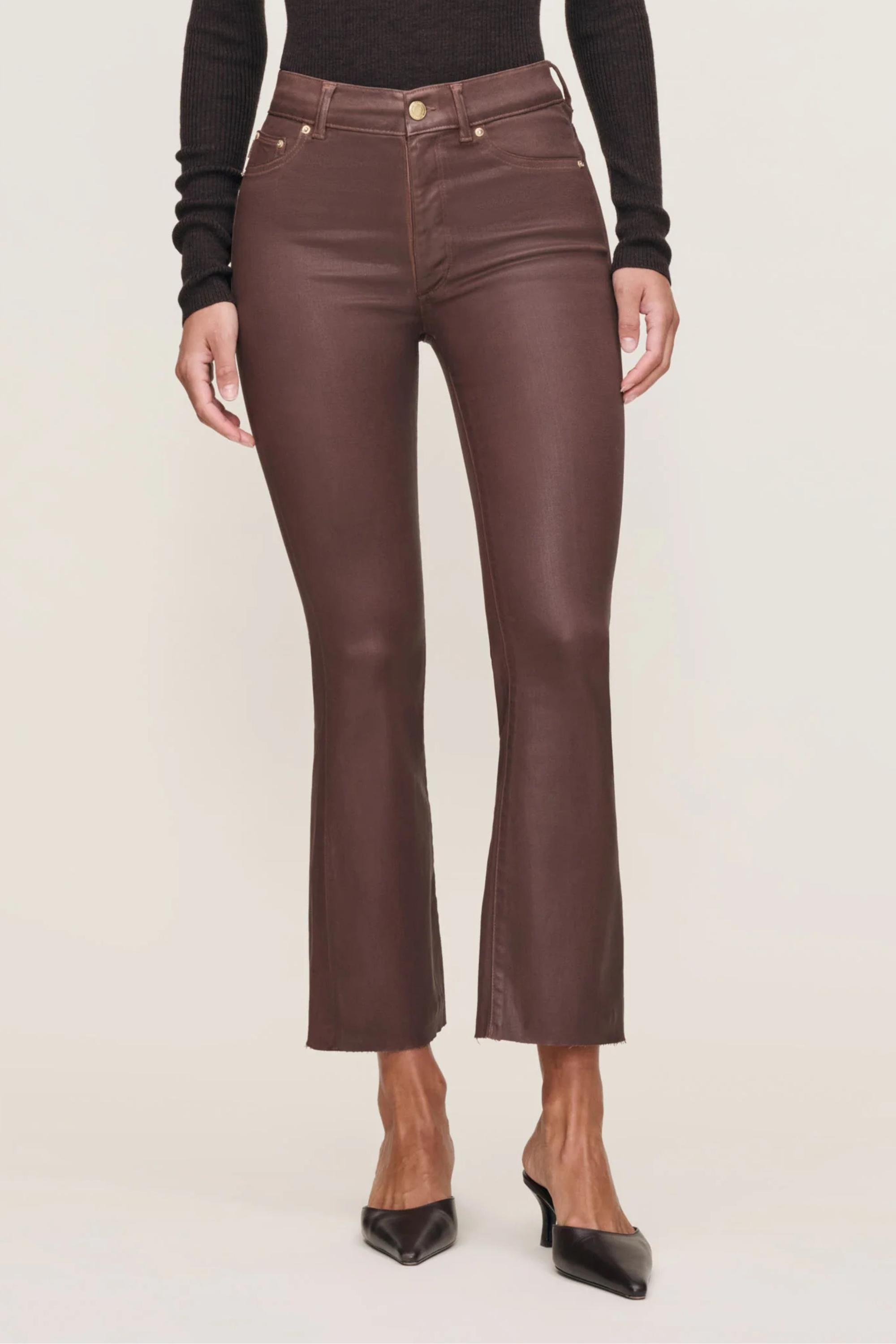 DL1961 Bridget Boot Crop Toffee Coated