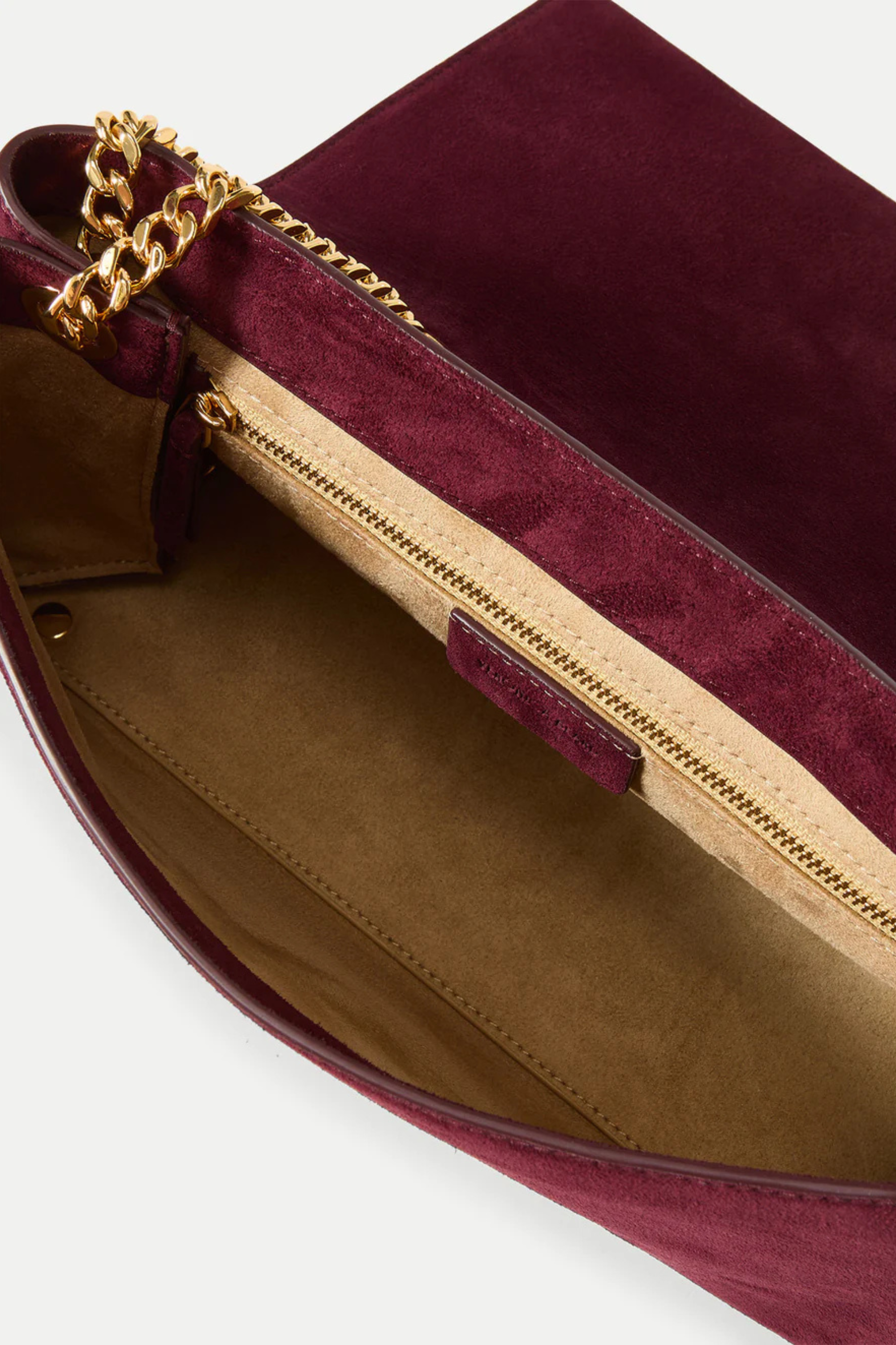 Veronica Beard Suede Wedge Bag
