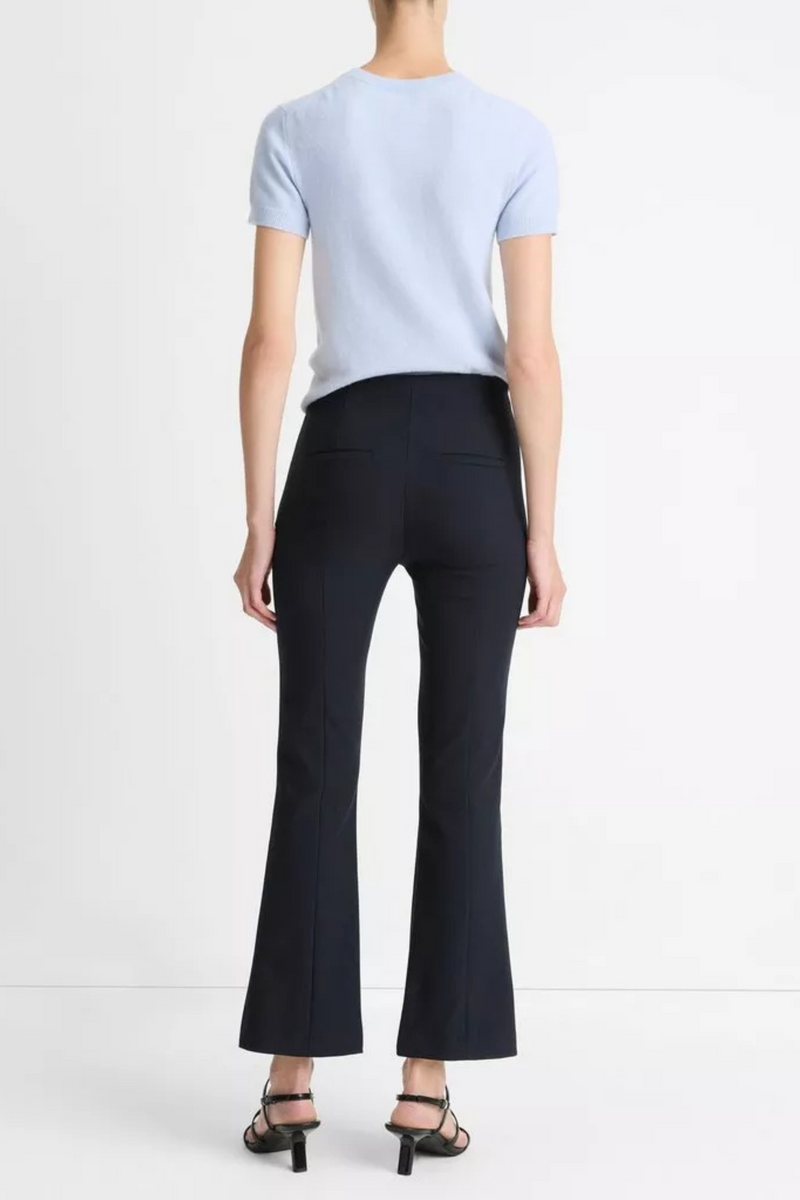 Vince Pintuck Crop Flare Pant