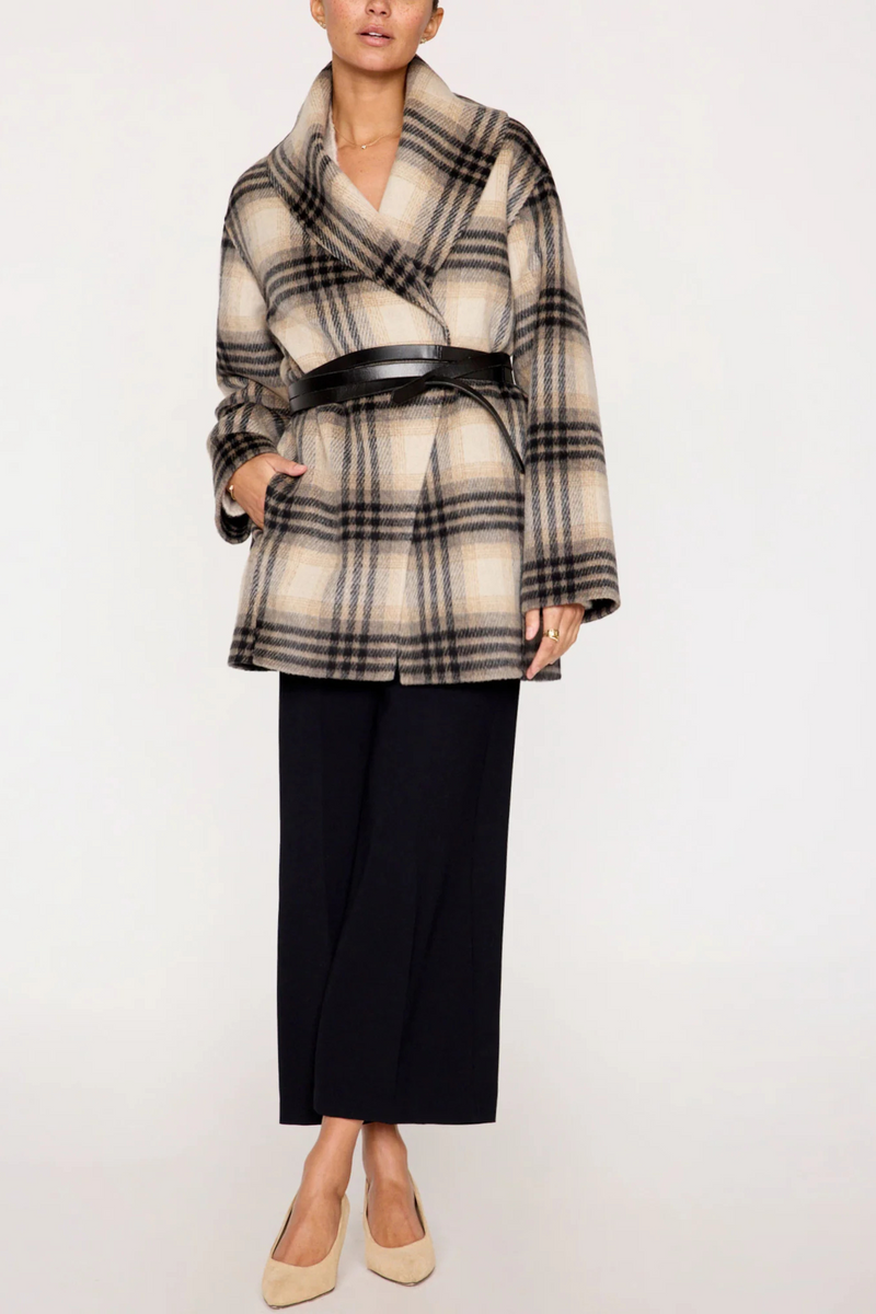 Brochu Walker Plaid Coat