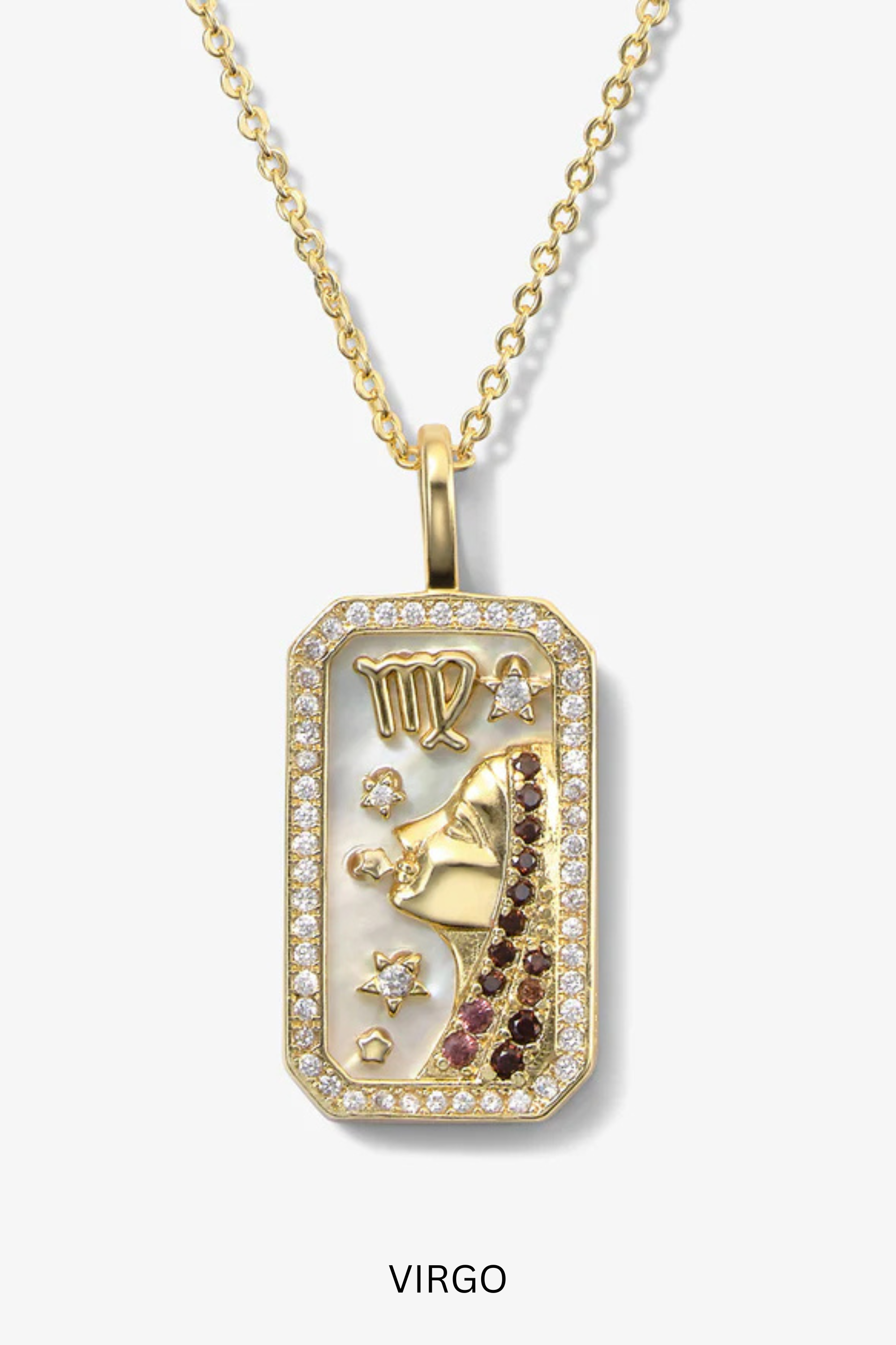 Melinda Maria Zodiac Amulet Necklace
