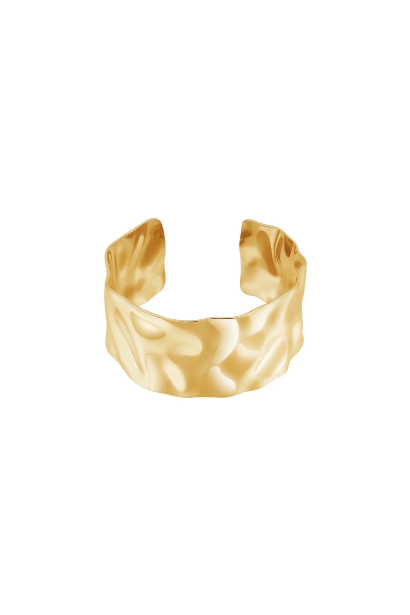 Sahira Shira Hammered Cuff