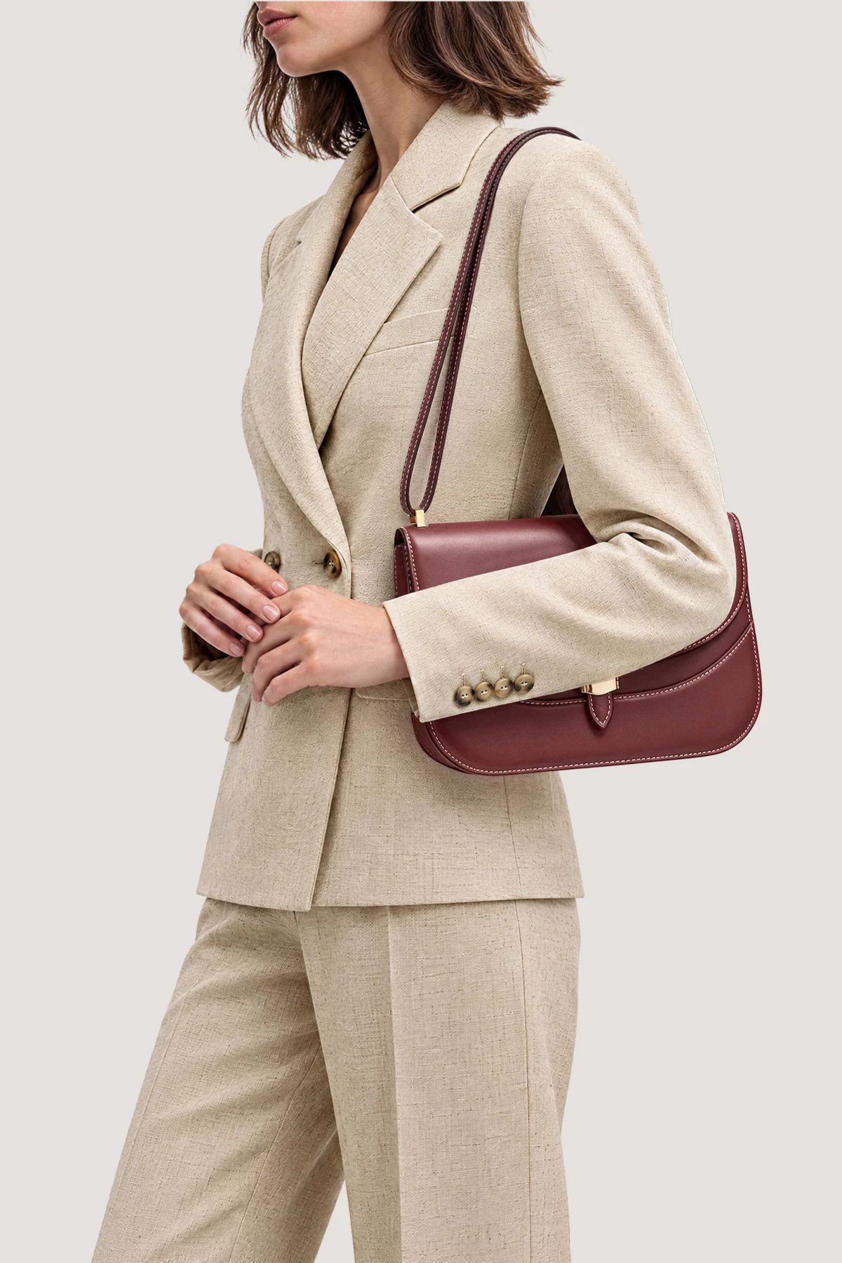 Veronica Beard Dash Saddle Bag